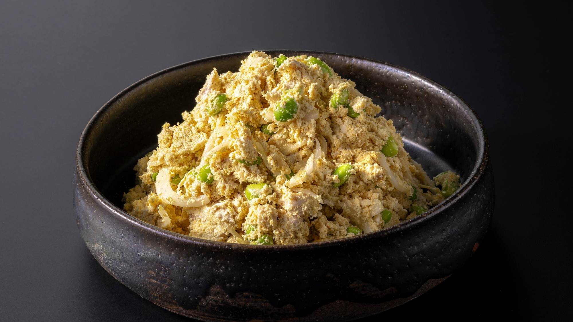 【朝食一例】ナンプラーとカレー風味のおからサラダ※写真はイメージです