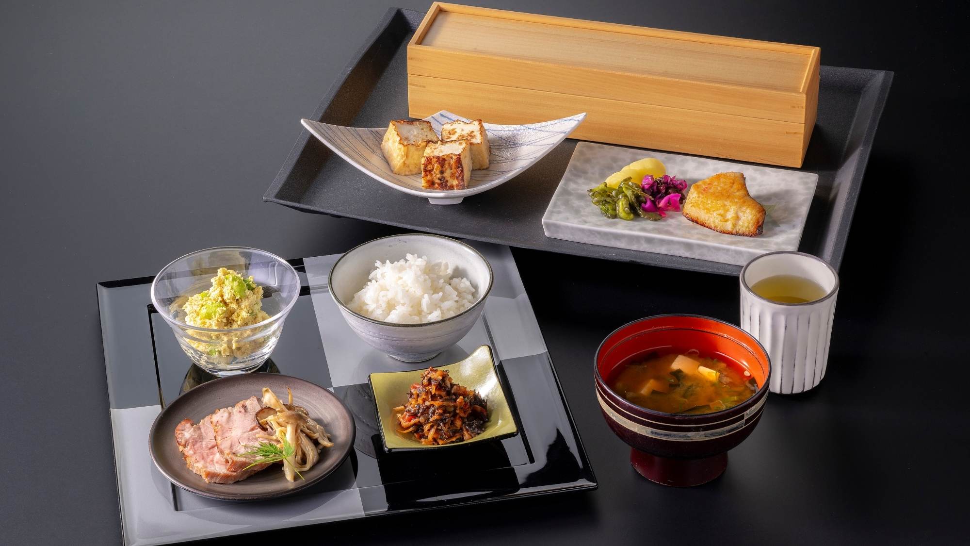 【朝食一例】発酵食品にこだわった体に優しい朝食をご用意いたします※写真はイメージです