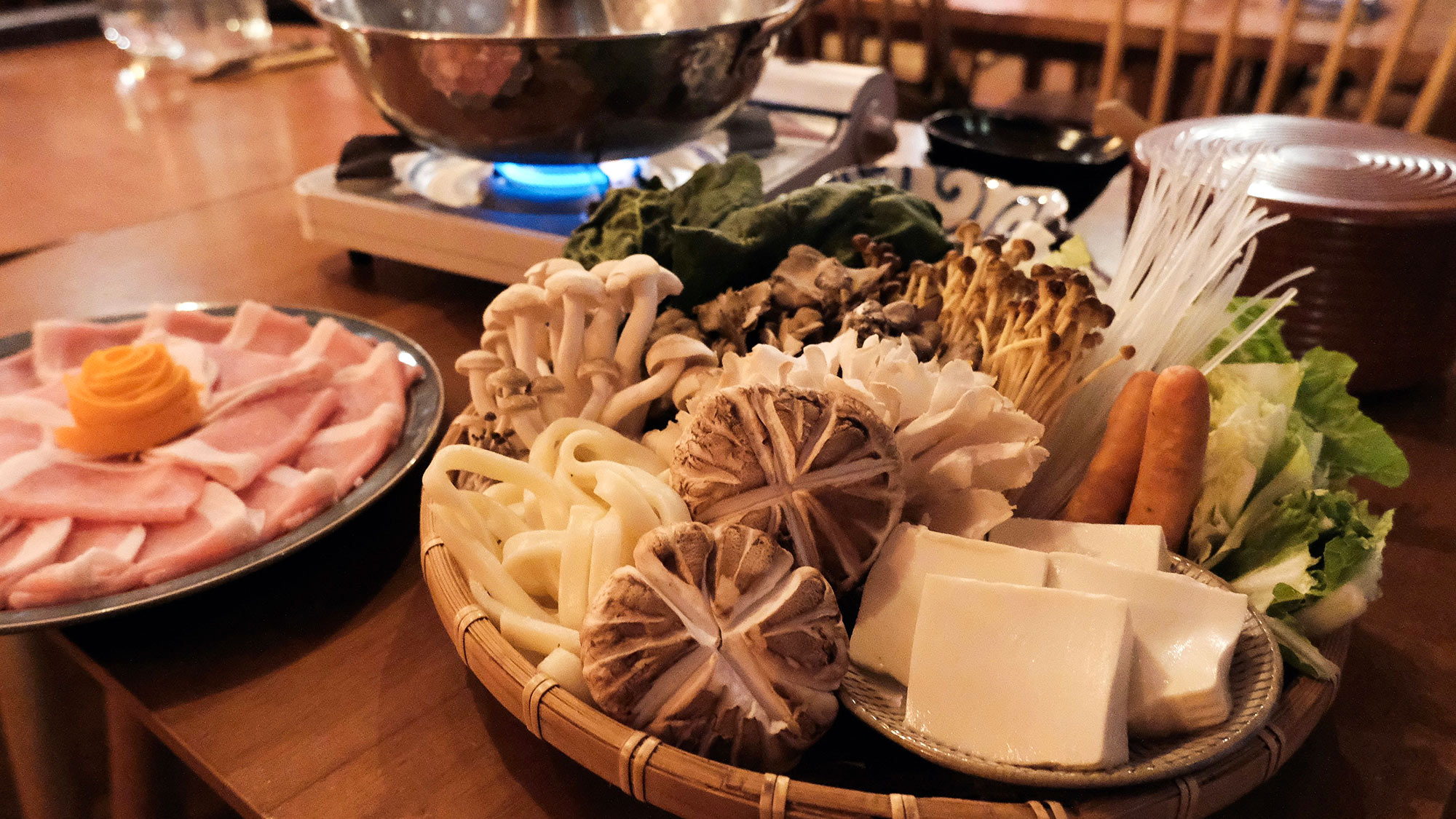 ・【夕食一例】地元、長野の食材などを使った贅沢なお食事に舌鼓を打つこと間違いなし！