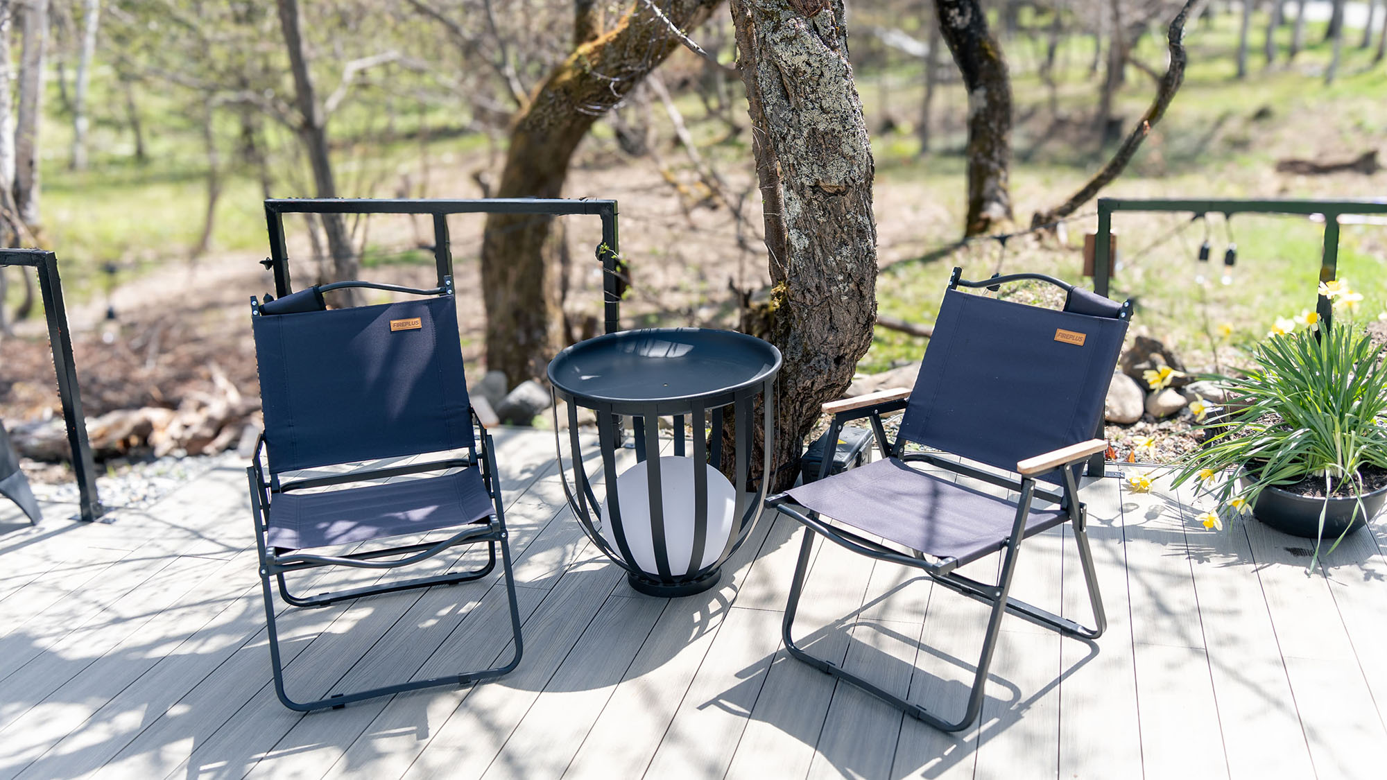 ・【ウッドデッキ】自然を満喫できる特等席