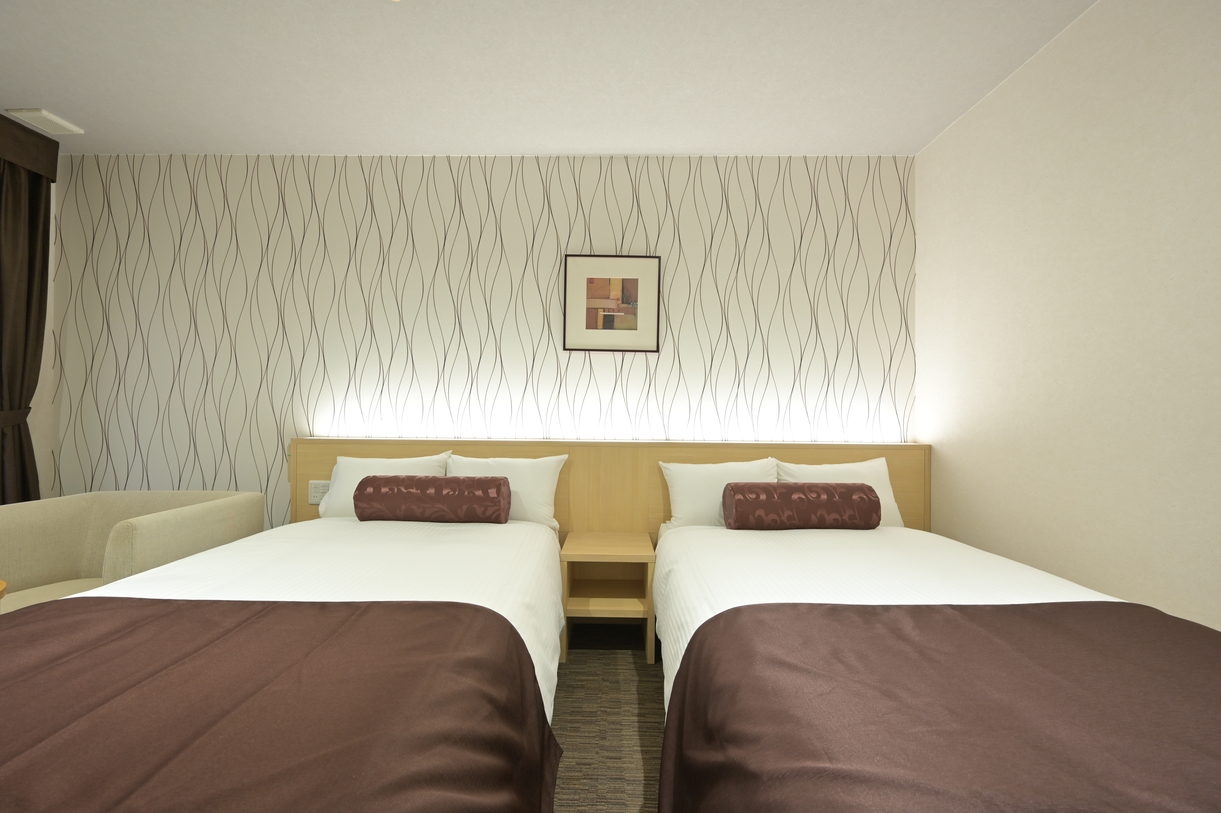 デラックスツイン［ベッド幅110cm・20平米］