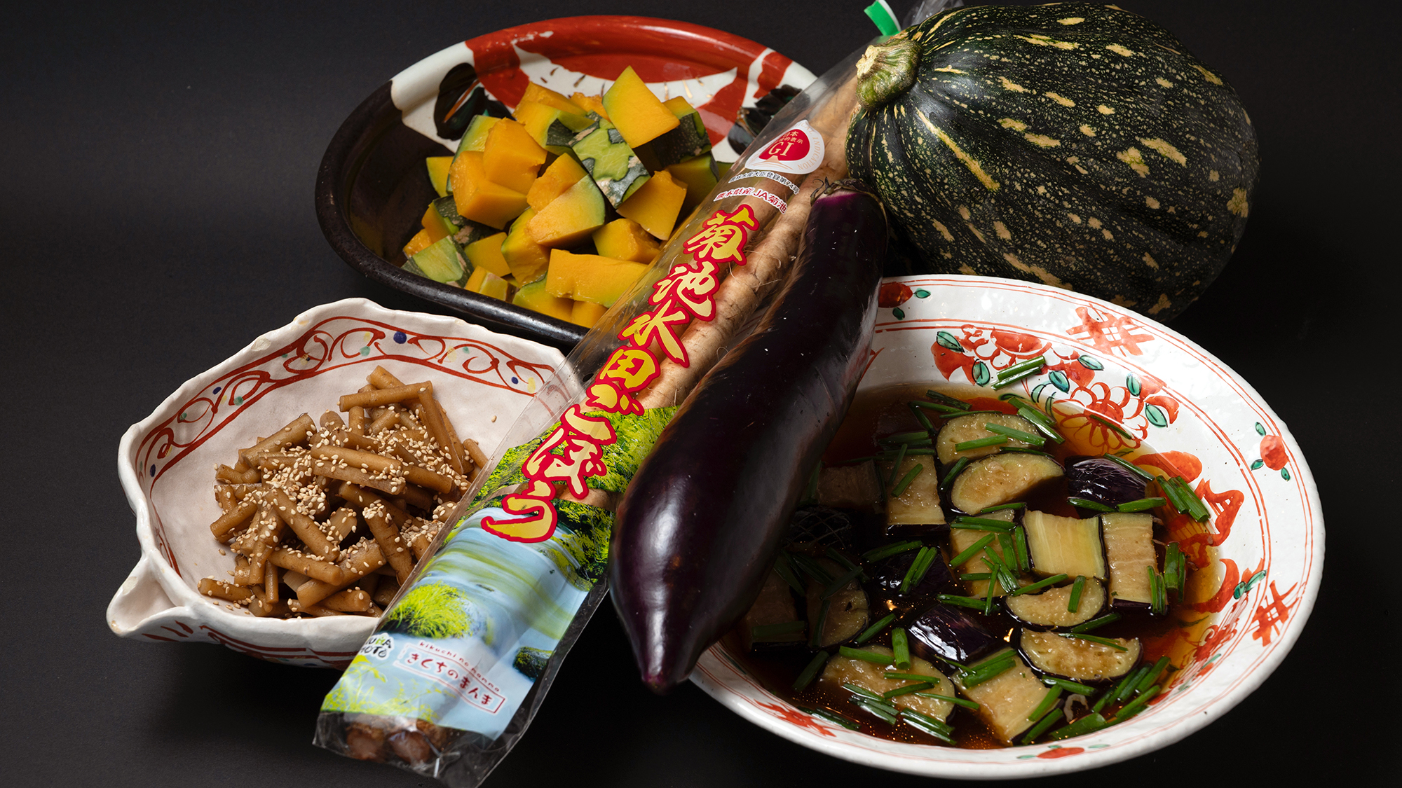 ご朝食・地元野菜の煮物