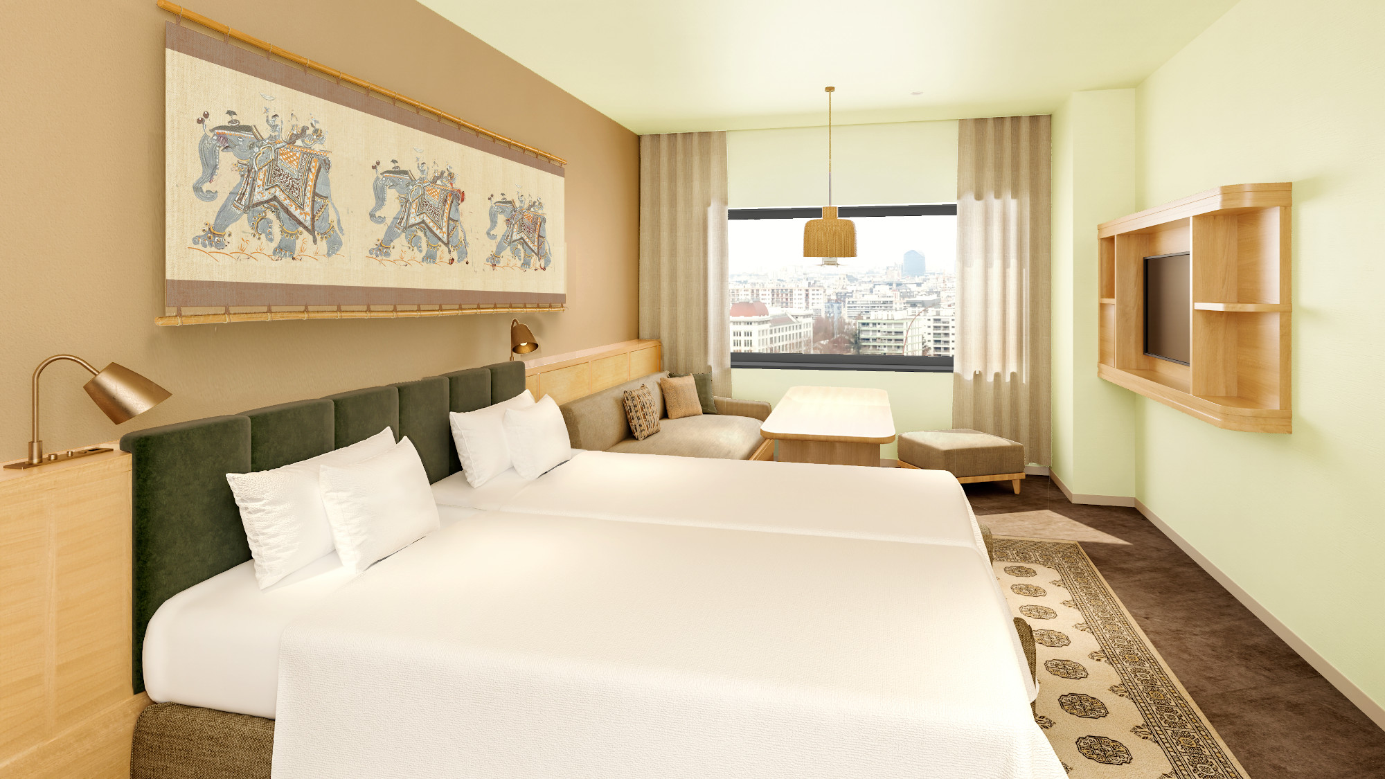 スタンダードツイン【インディアンジャスミン】 (イメージパース)