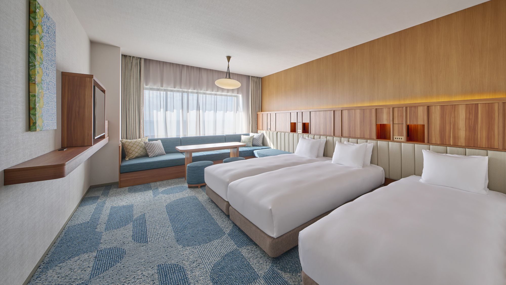 スーペリア トリプル ギリシャブルー イメージ