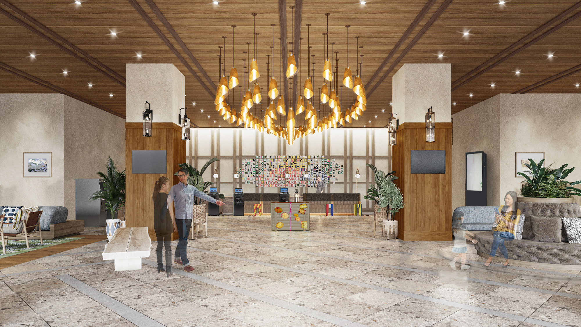 ロビー (イメージパース)