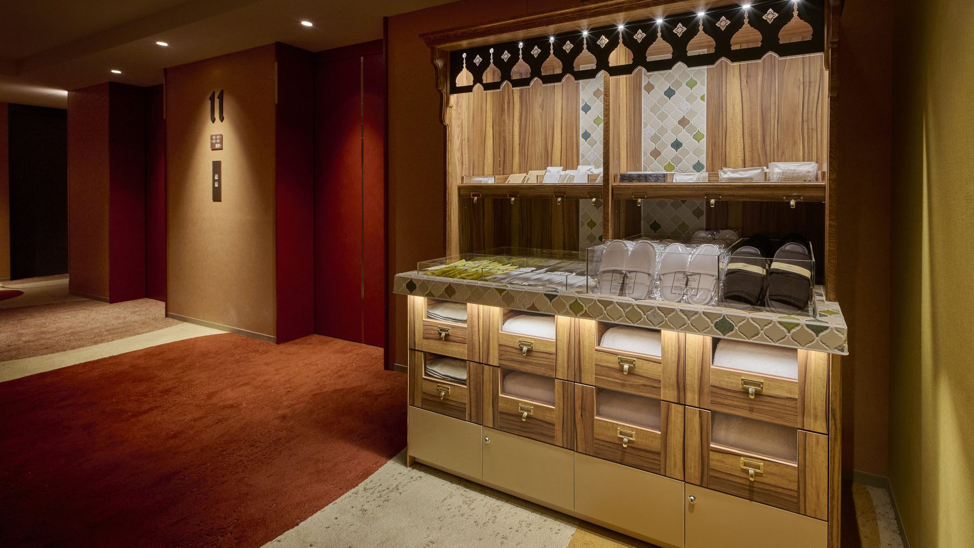 2F～13F廊下  アメニティピックアップ イメージ