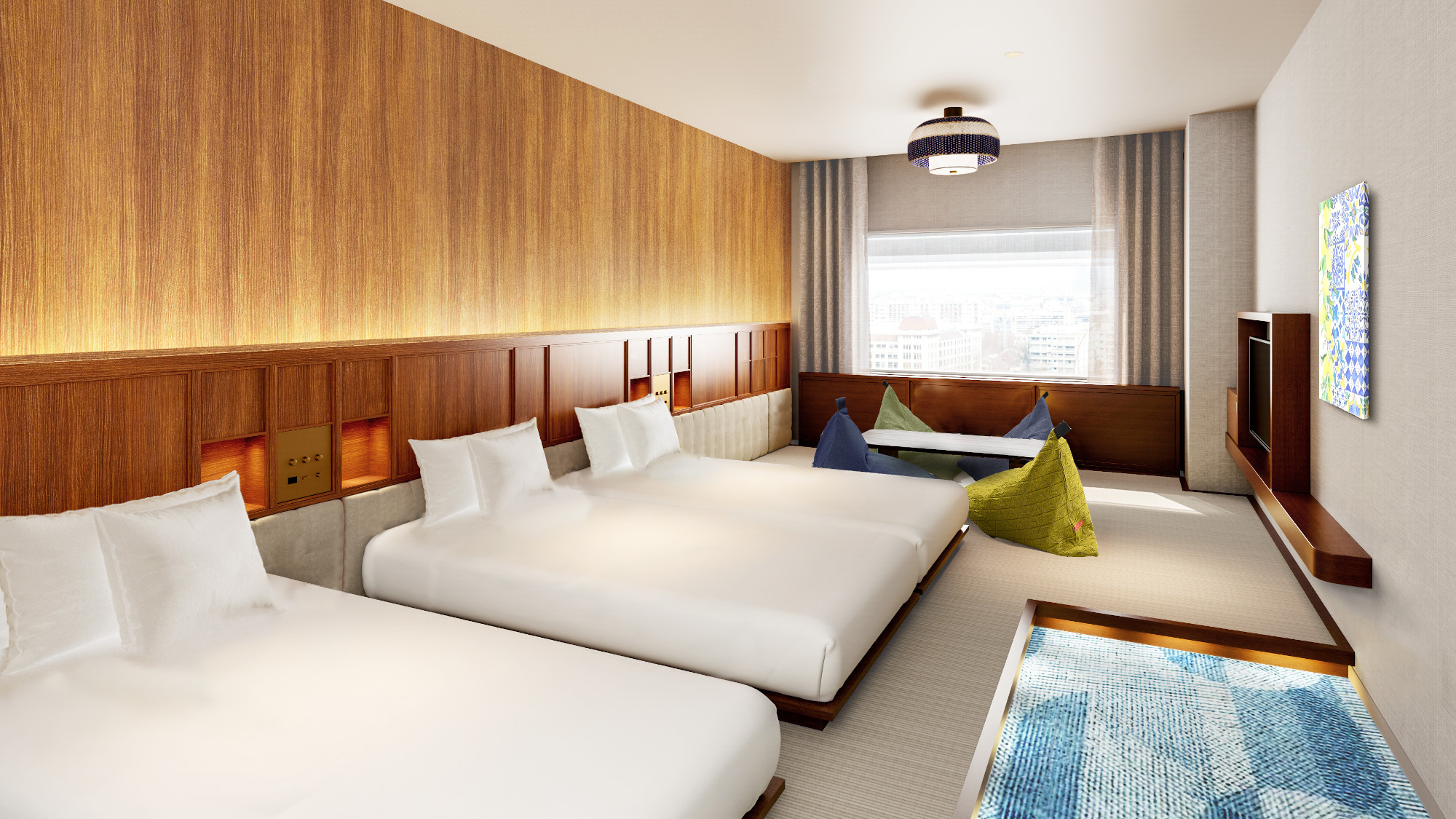 スーペリアトリプルローベット【ギリシャブルー】(イメージパース)