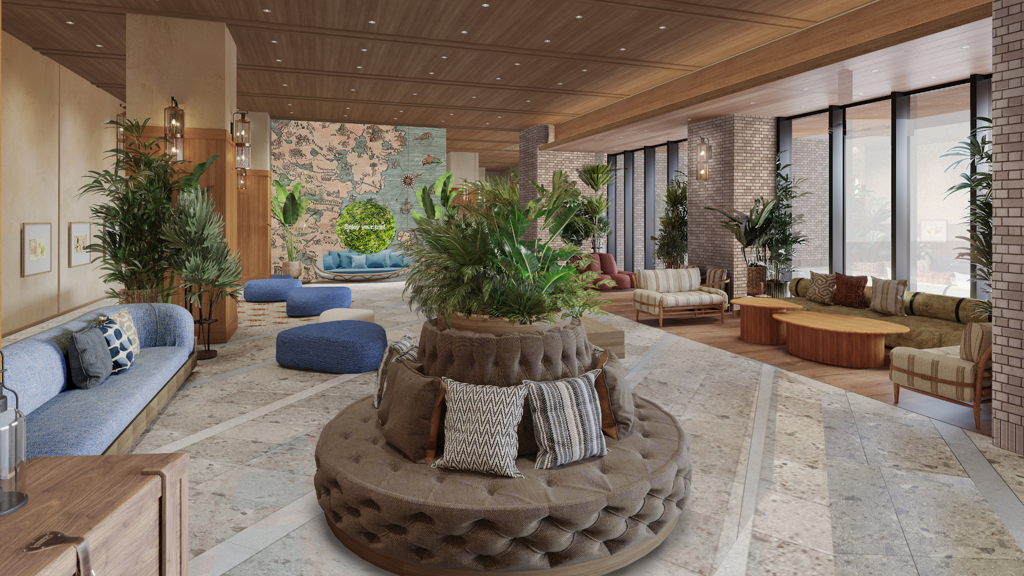 ロビー (イメージパース)