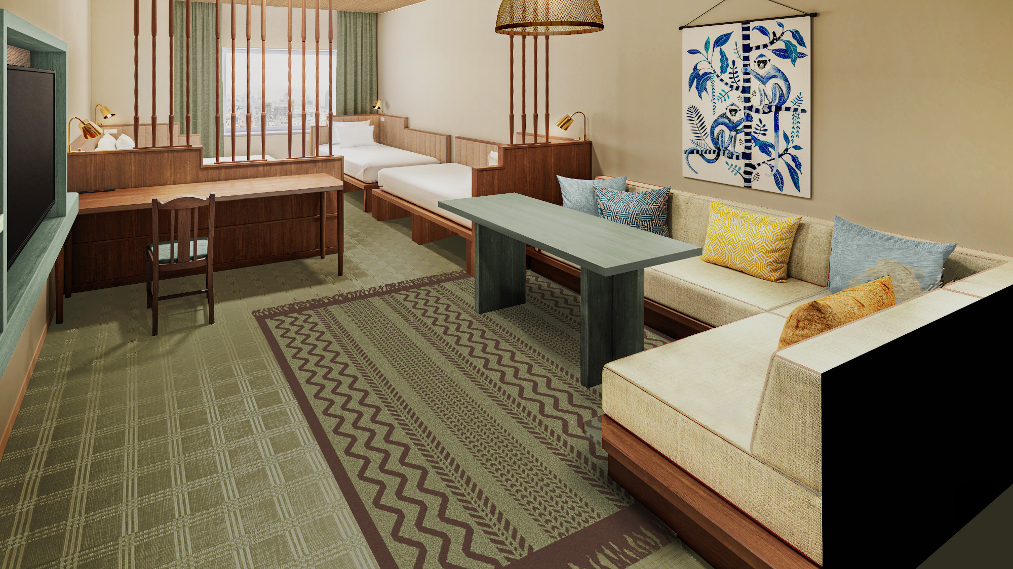 デラックスフォース【アジアンエメラルド】  (イメージパース)