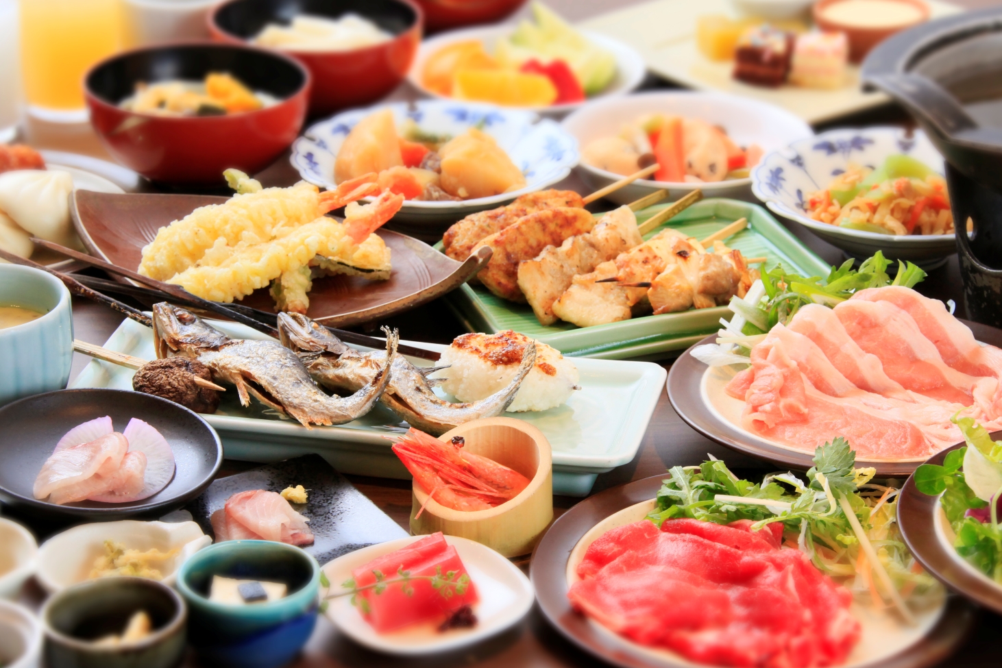 夕食(ビュッフェ)