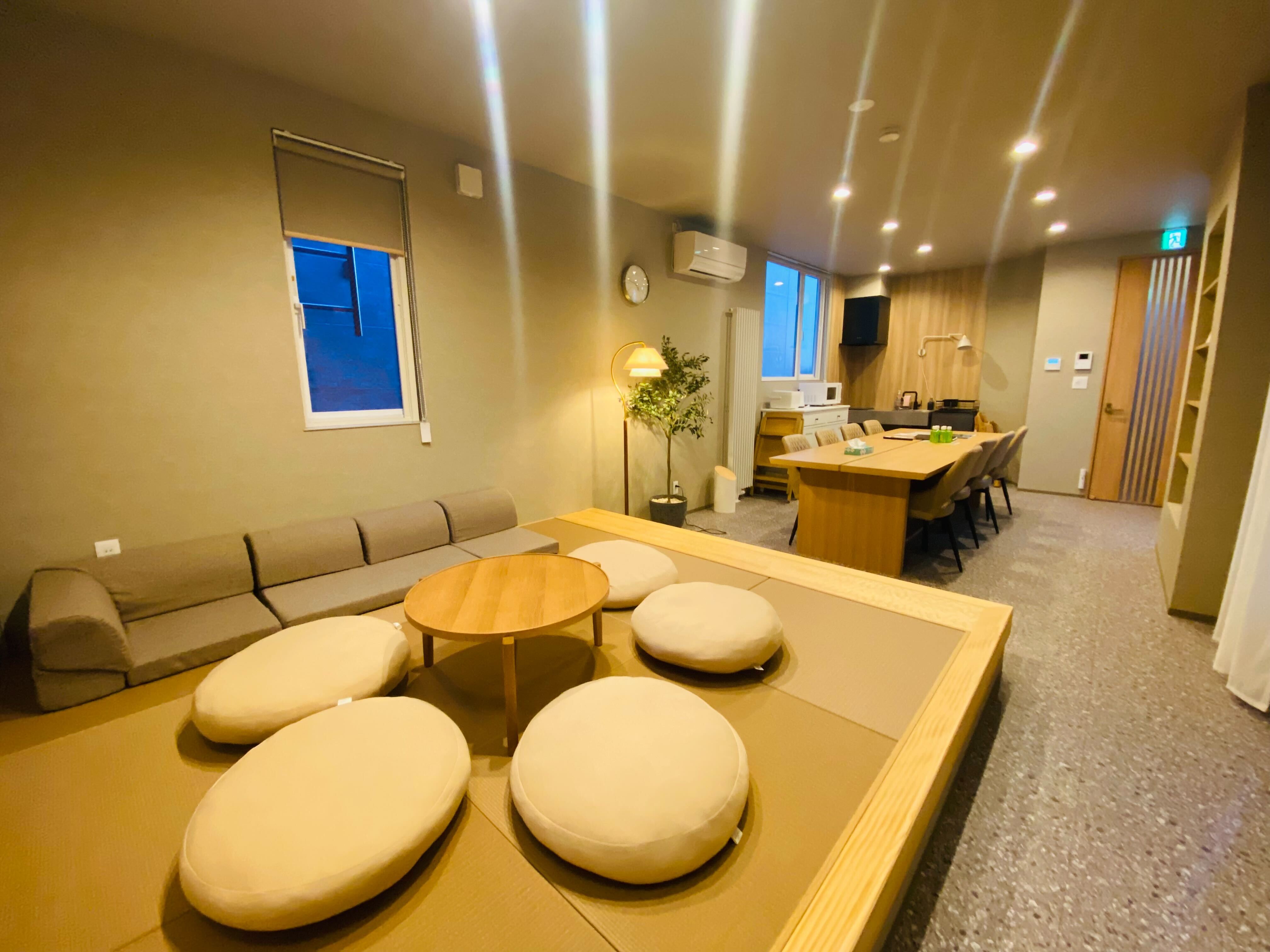 畳小上がりで旅の疲れも癒せます。