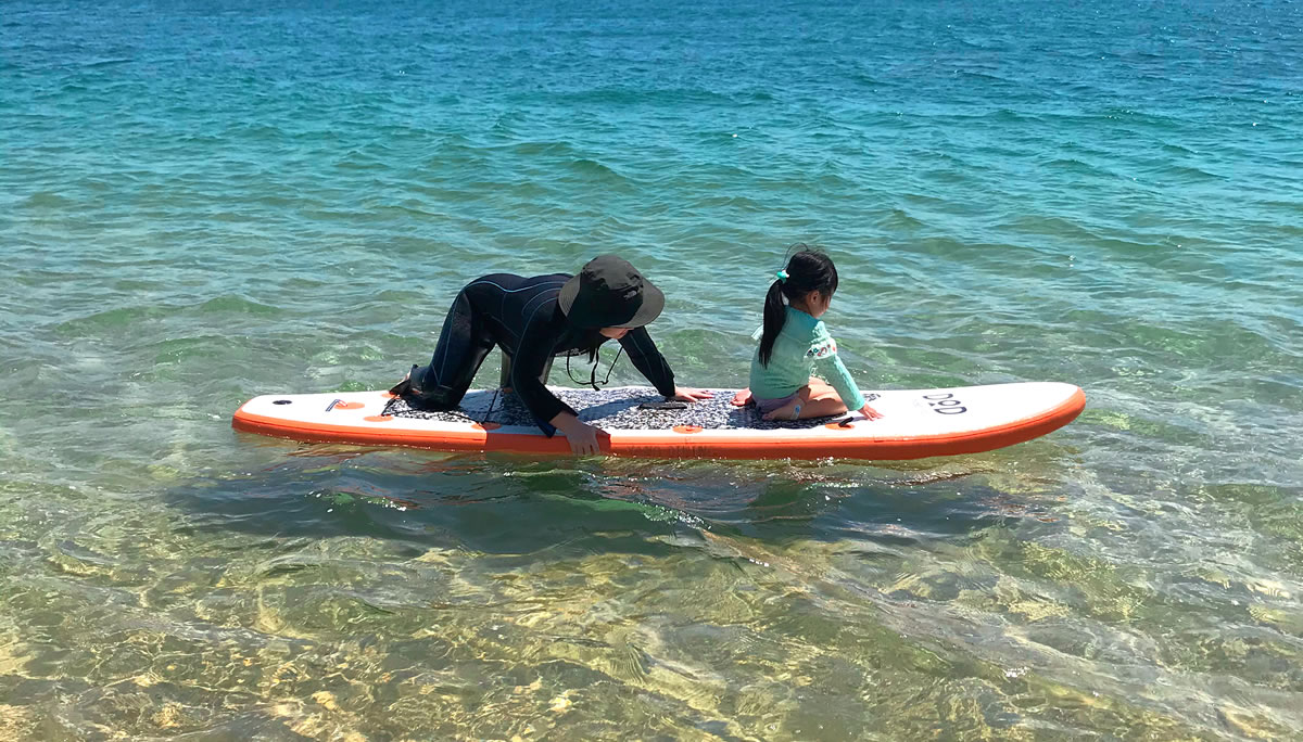 スタンドアップパドル