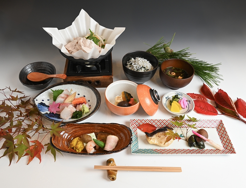 夕朝2食付き：ペットと泊まれる【請戸コースプラン】請戸産のお魚などを堪能できるお得な会席プラン
