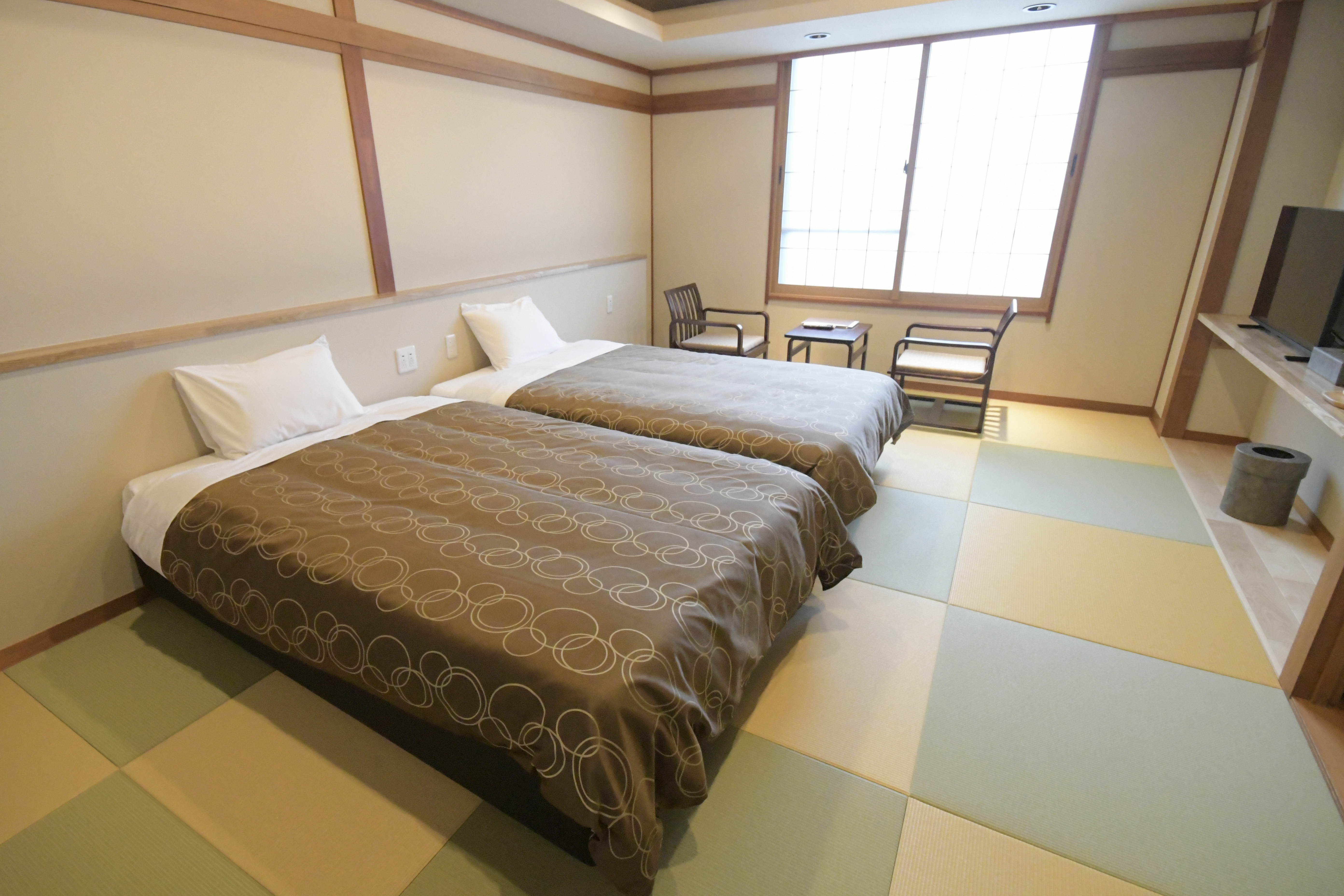 本館　和モダンツイン　室内