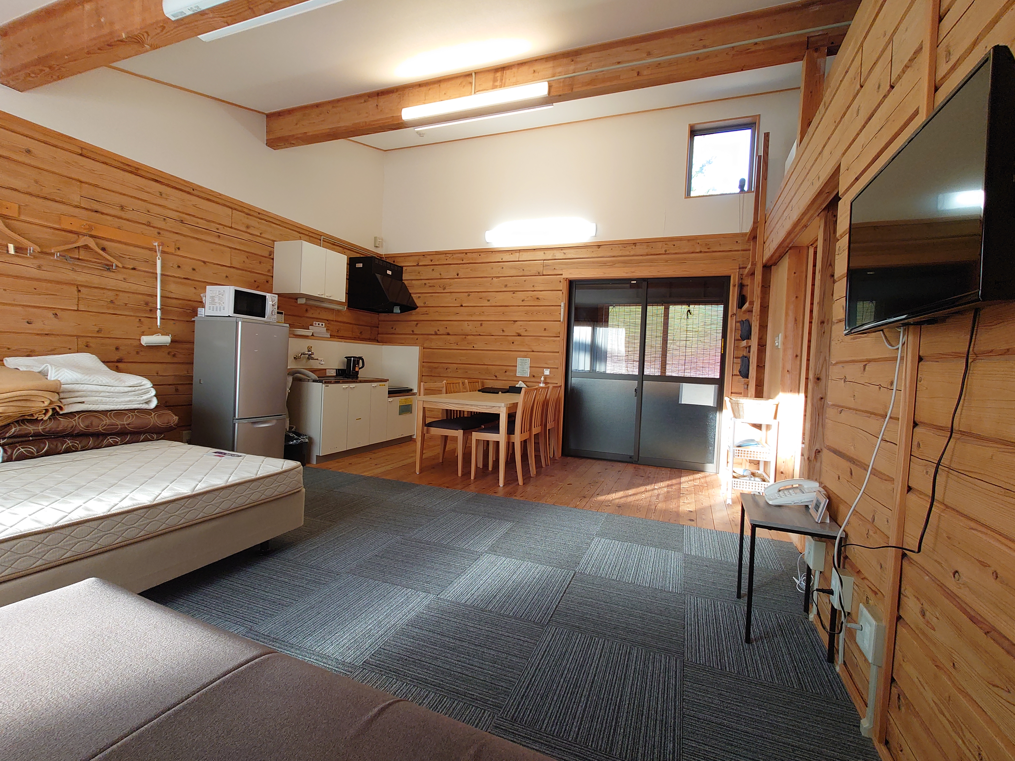 ペット可：コテージ24帖