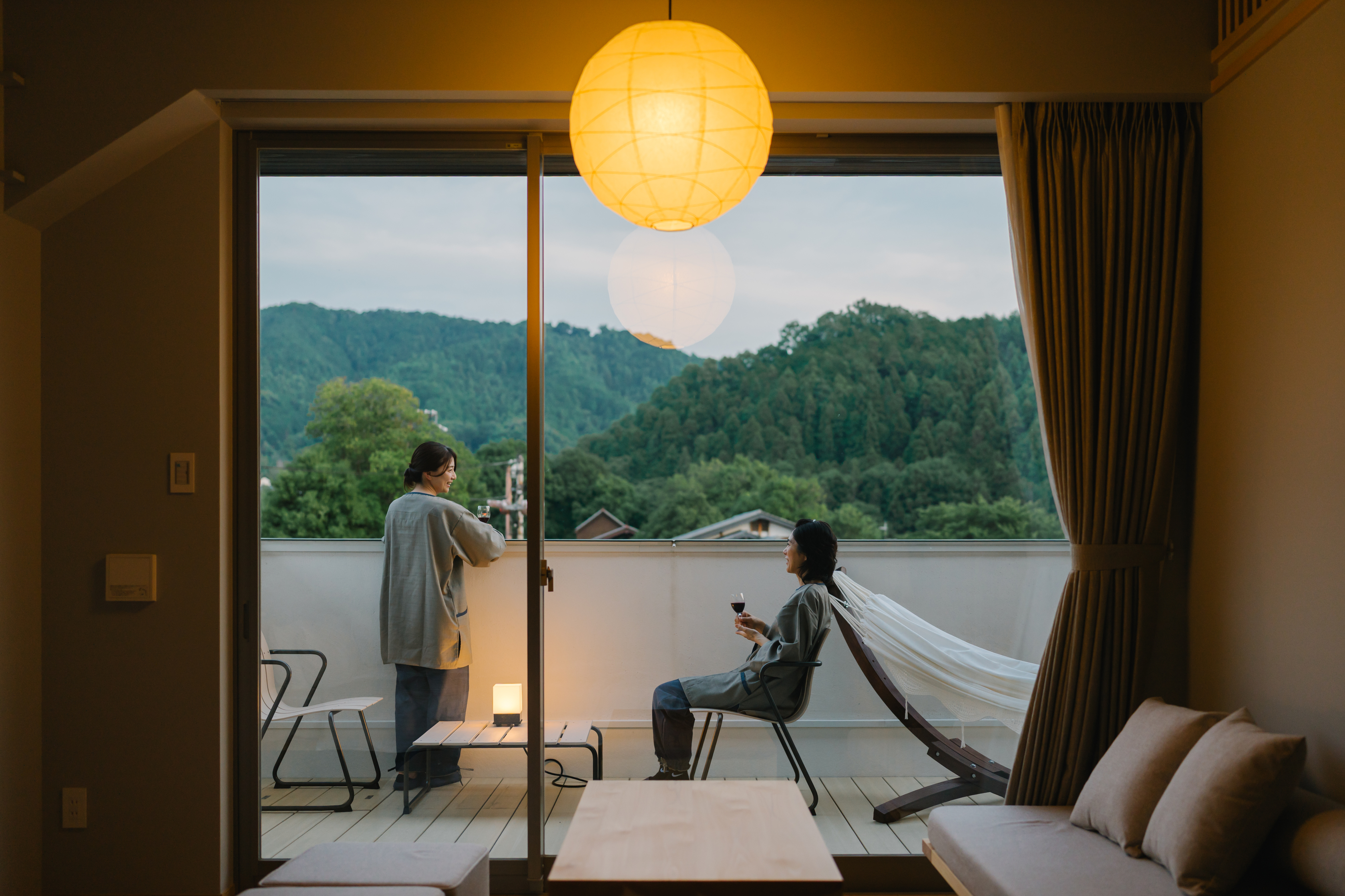 【過ごし】テラスでのひととき