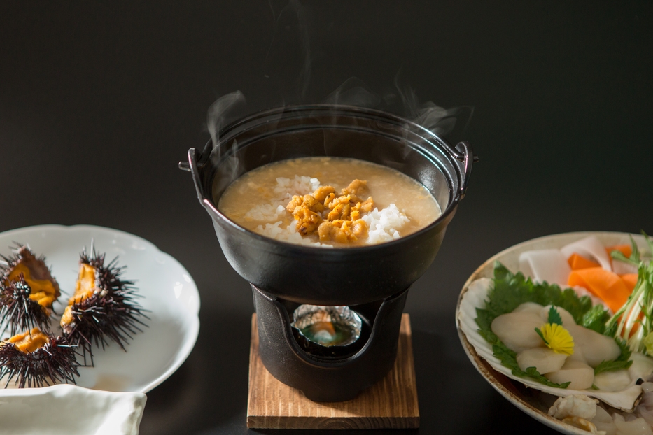 【１泊２食付き】しらはま 豪華うにしゃぶ＋和食朝食プラン  (1名から4名)