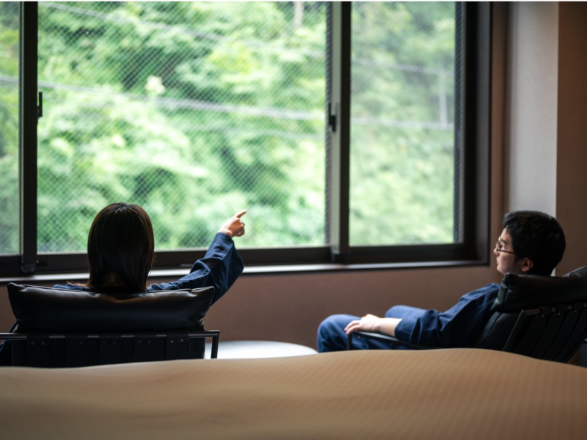 グリーンシーズンの部屋からの眺望