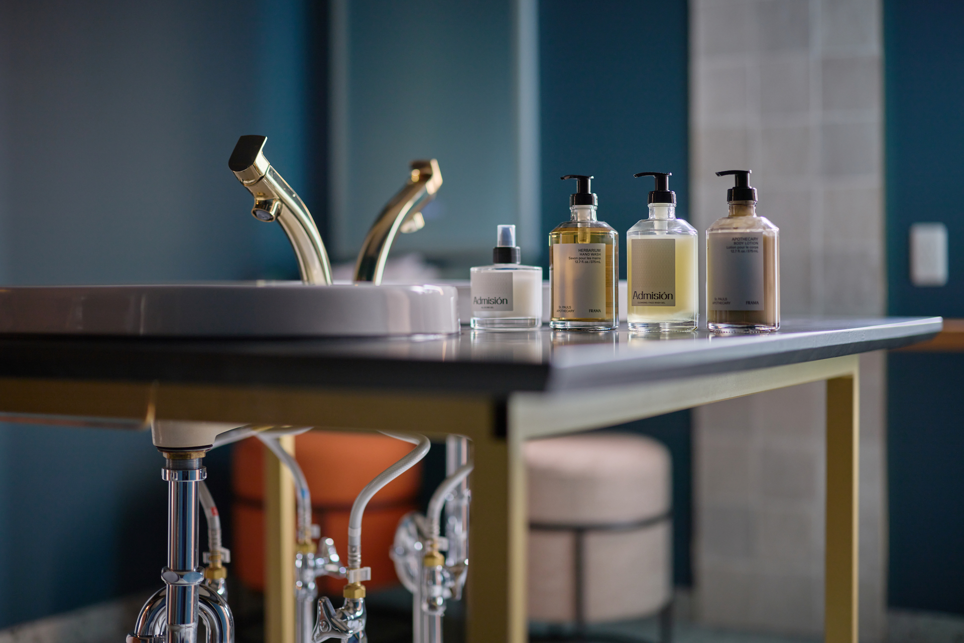 バスルームのアメニティ