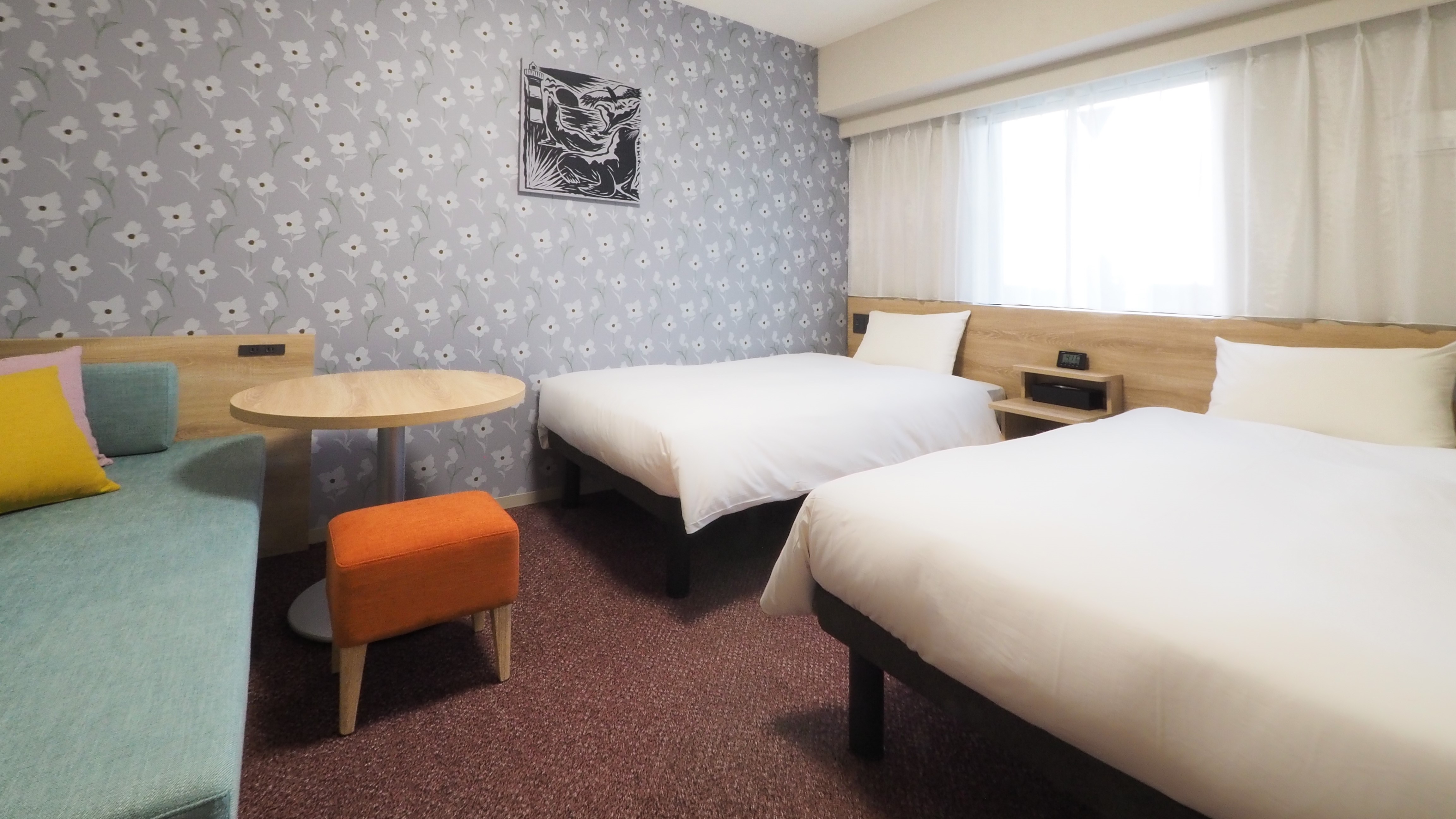 ツイン＆ソファベッド