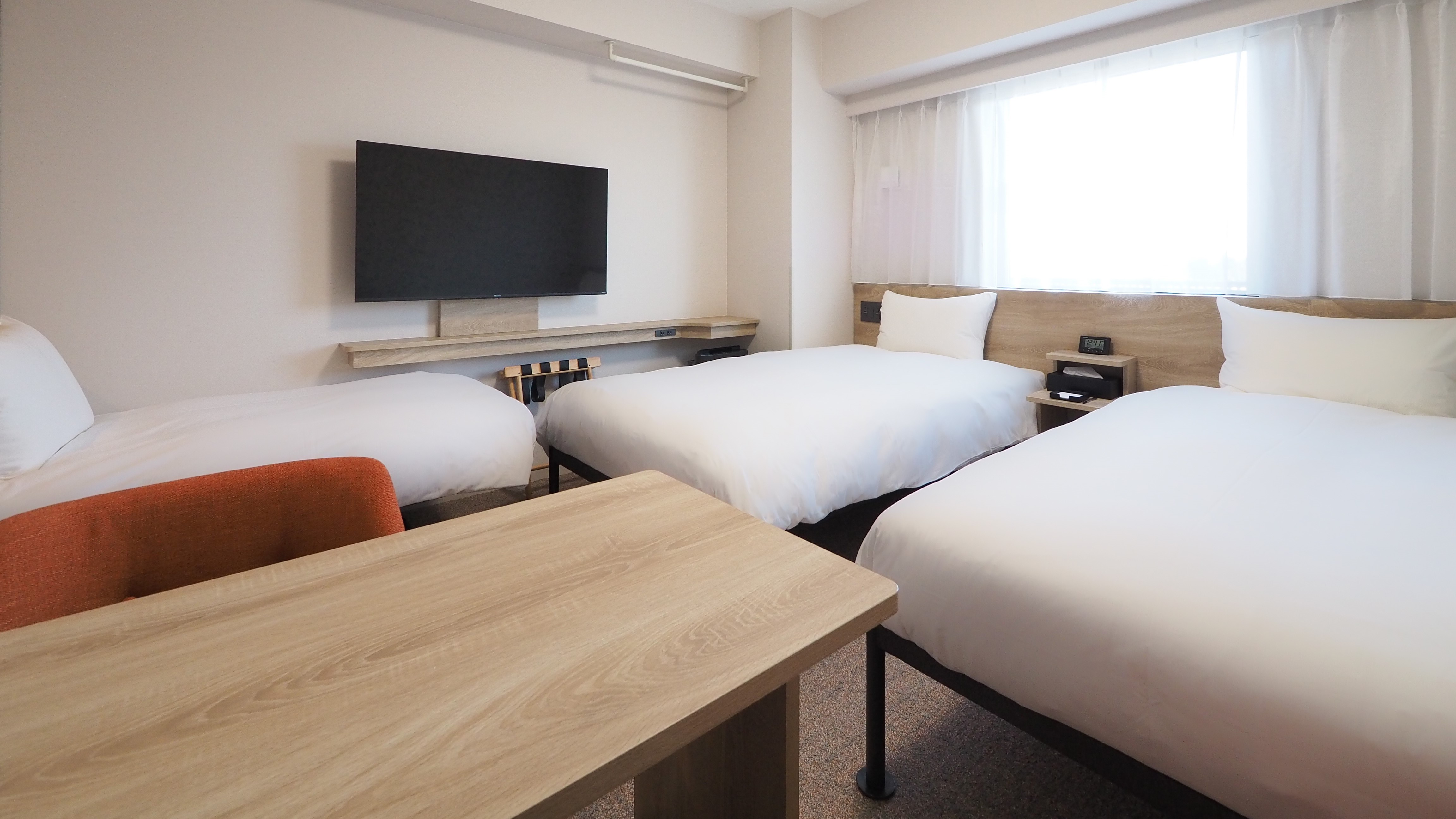 ツインルーム＆エキストラベッド３名利用