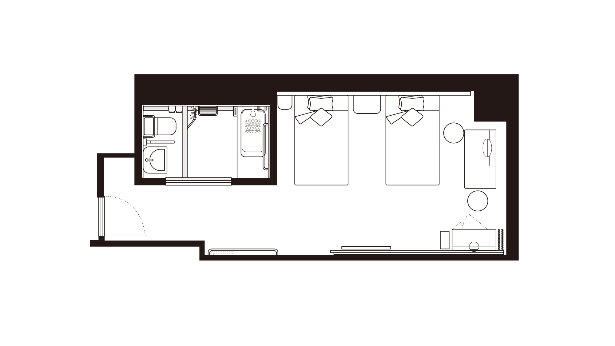 ユニバーサルツイン