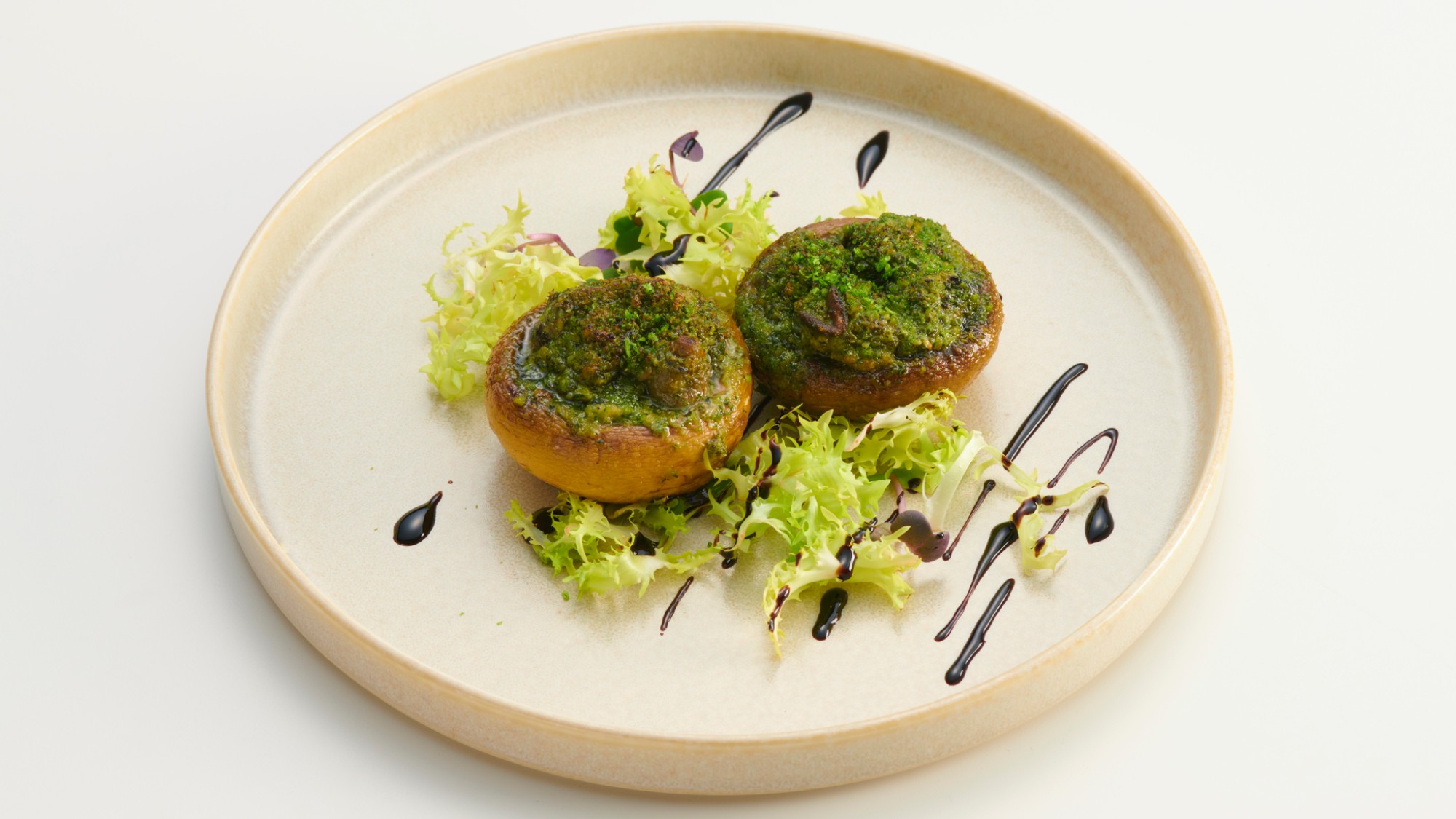 ディナー（ジャンボマッシュルーム エスカルゴのブルギニョン風）