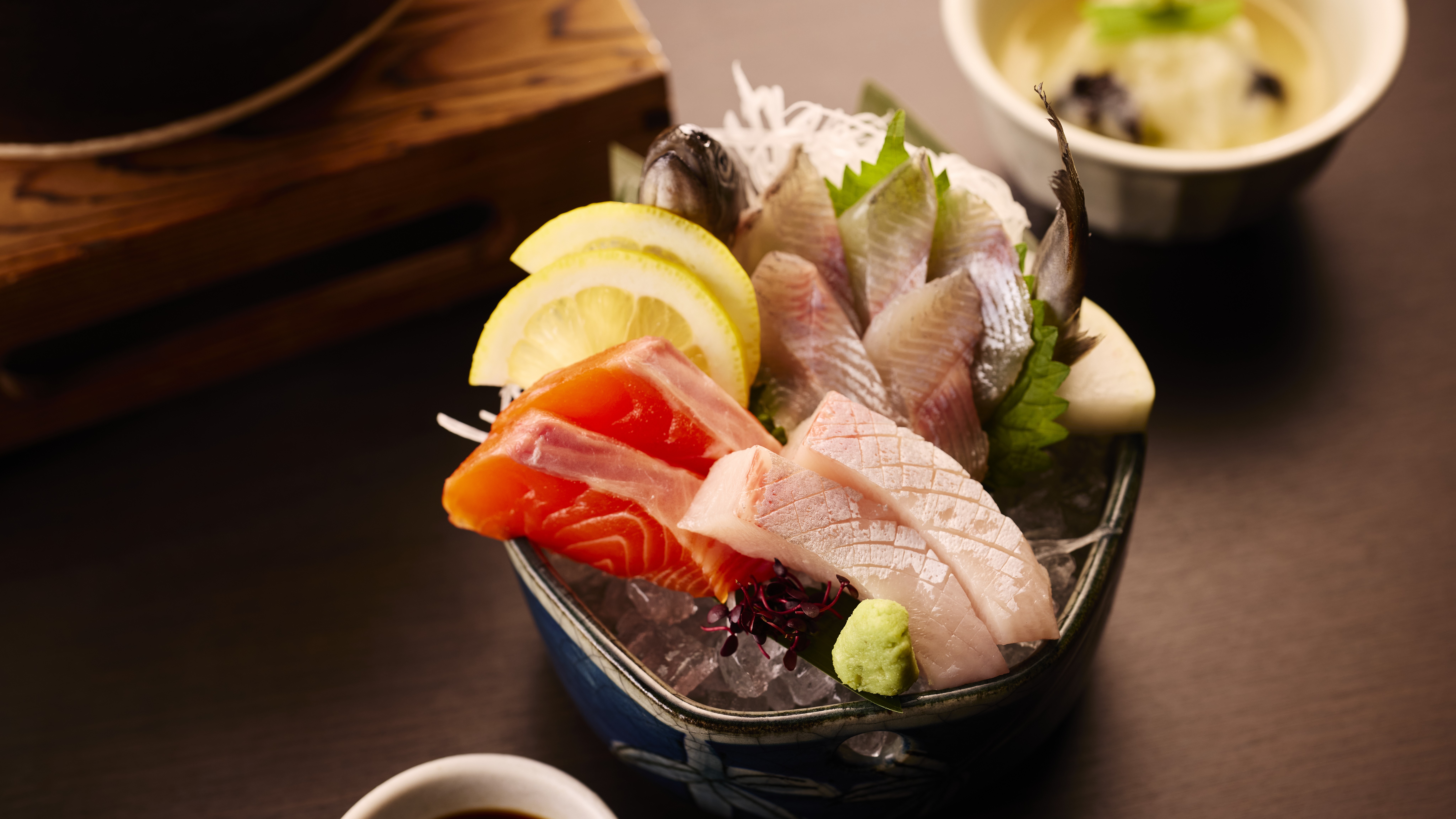 冬の会席料理グレードアップ2025（お造り）