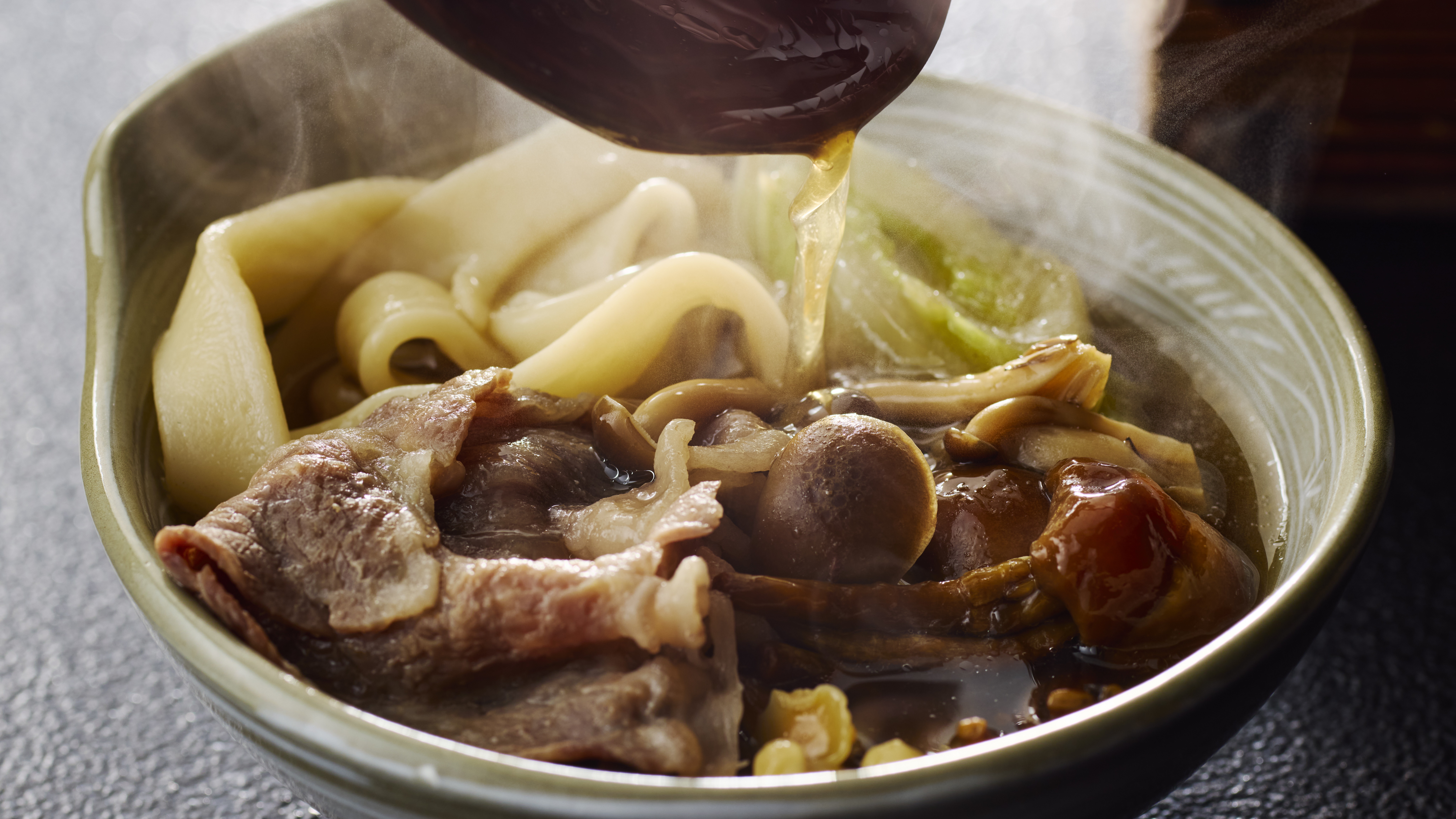 香高い出汁もお楽しみください