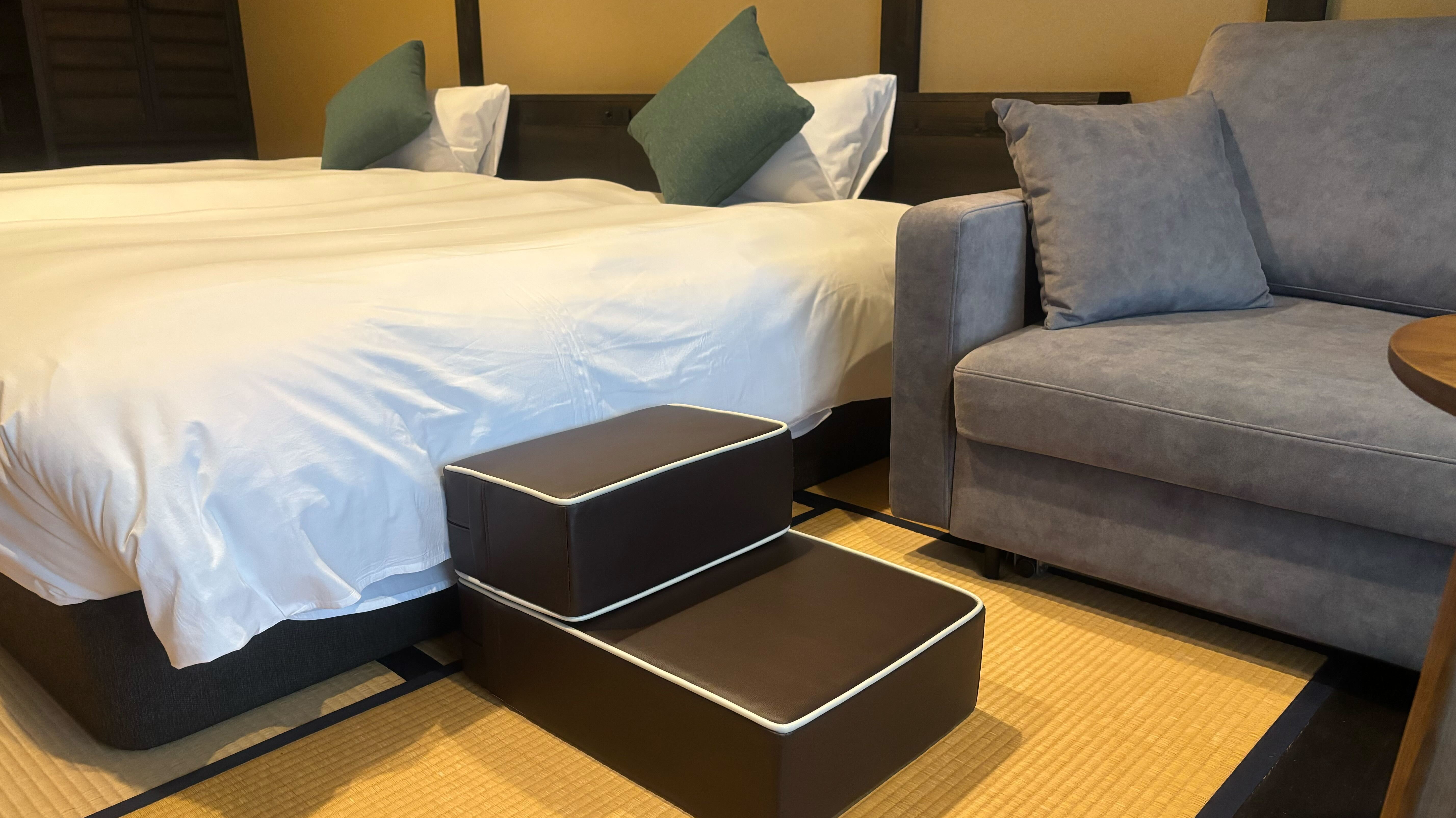 わんちゃん用ステップ（ベッド利用時）