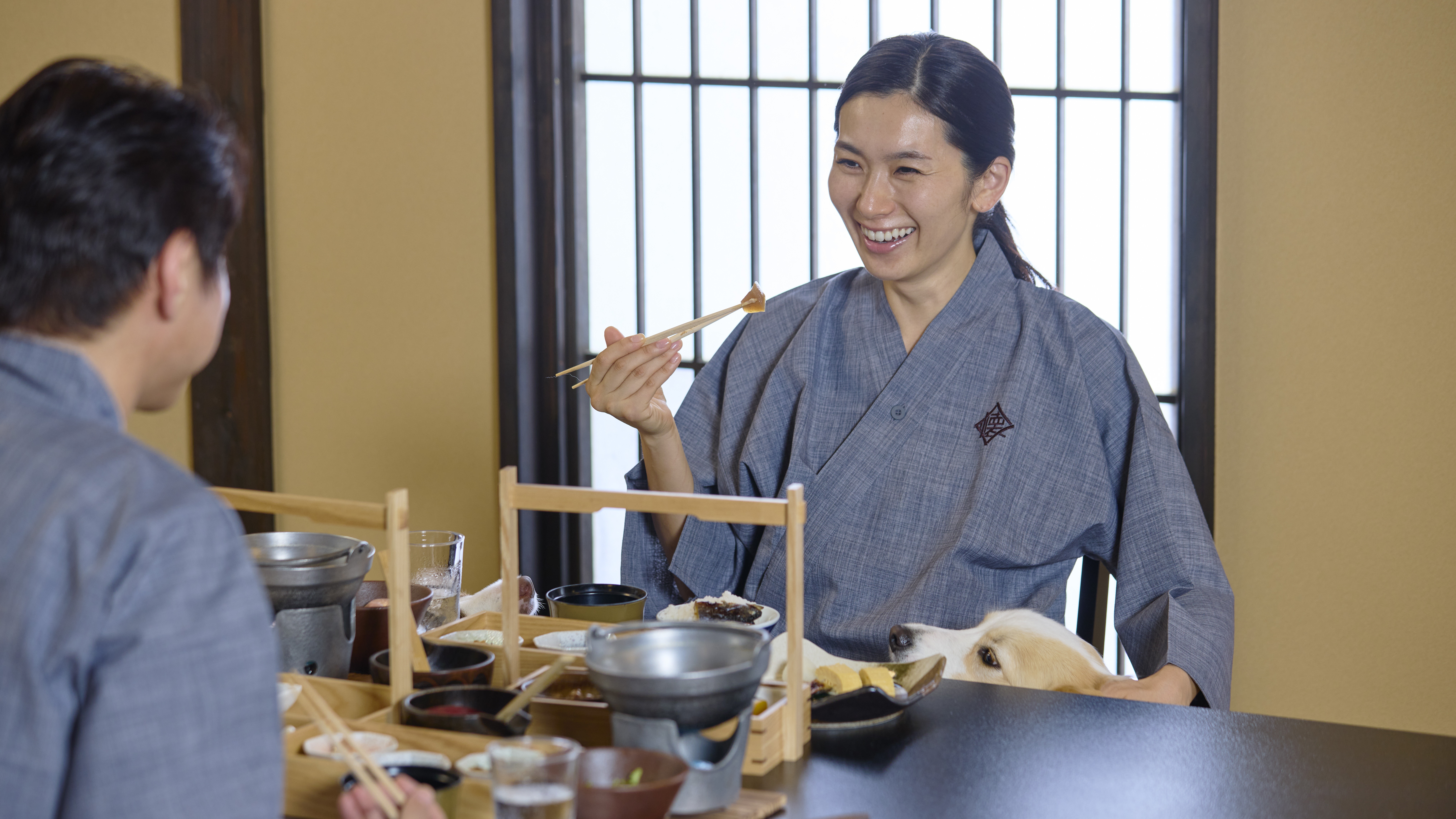 地産の食材をお楽しみください