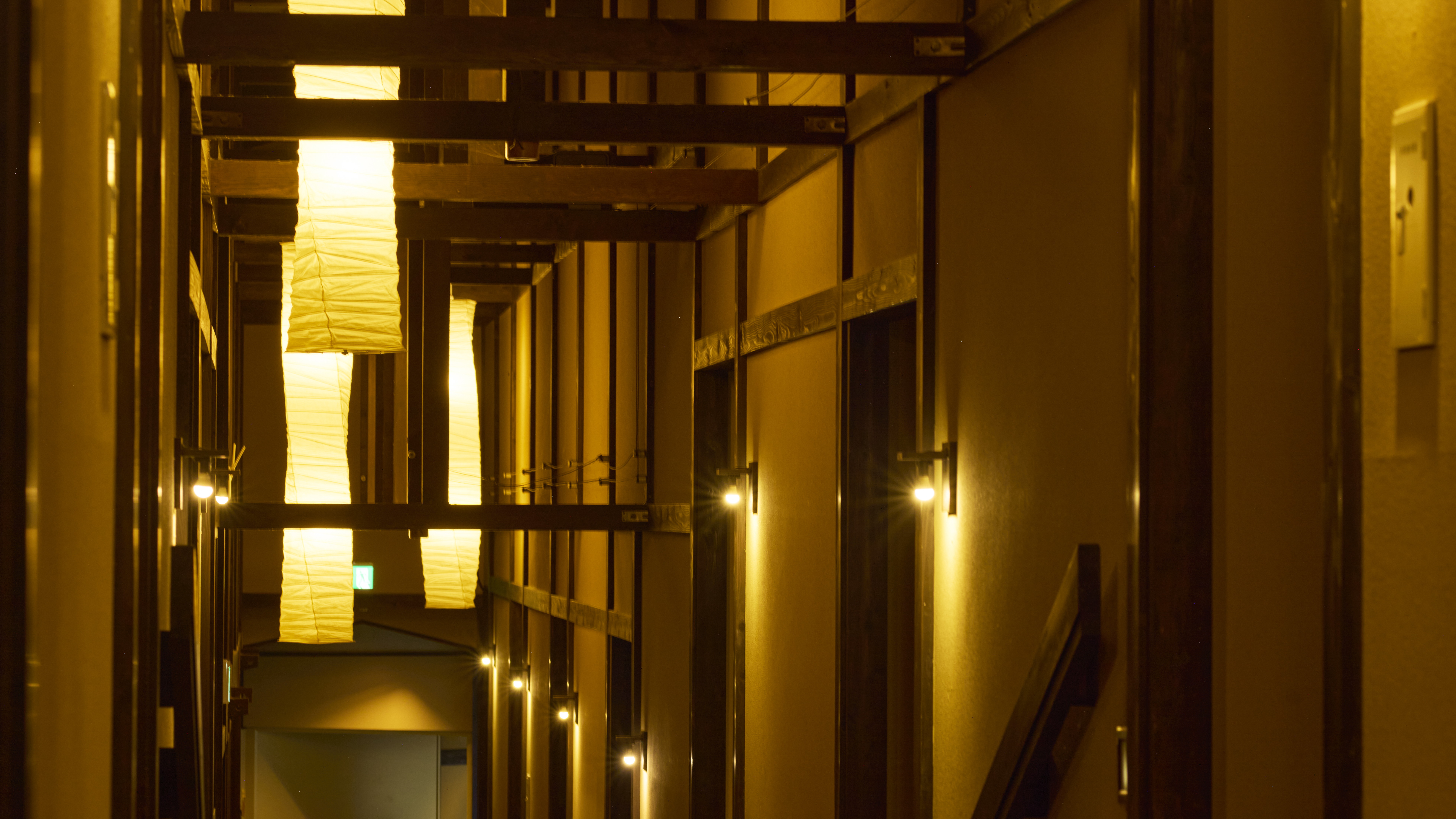 趣のある長廊下