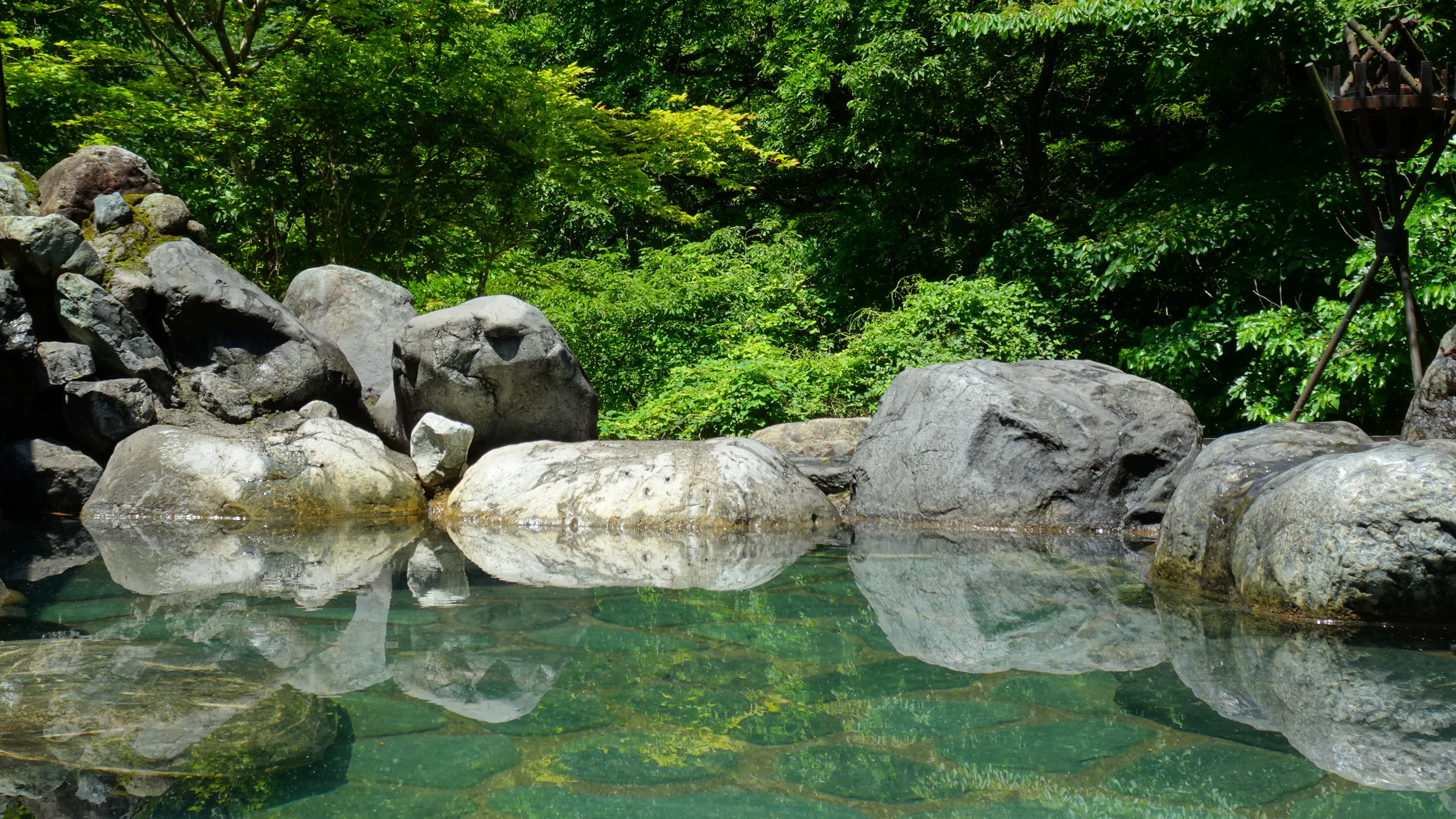 露天風呂【山気の湯（さんきのゆ）】女性