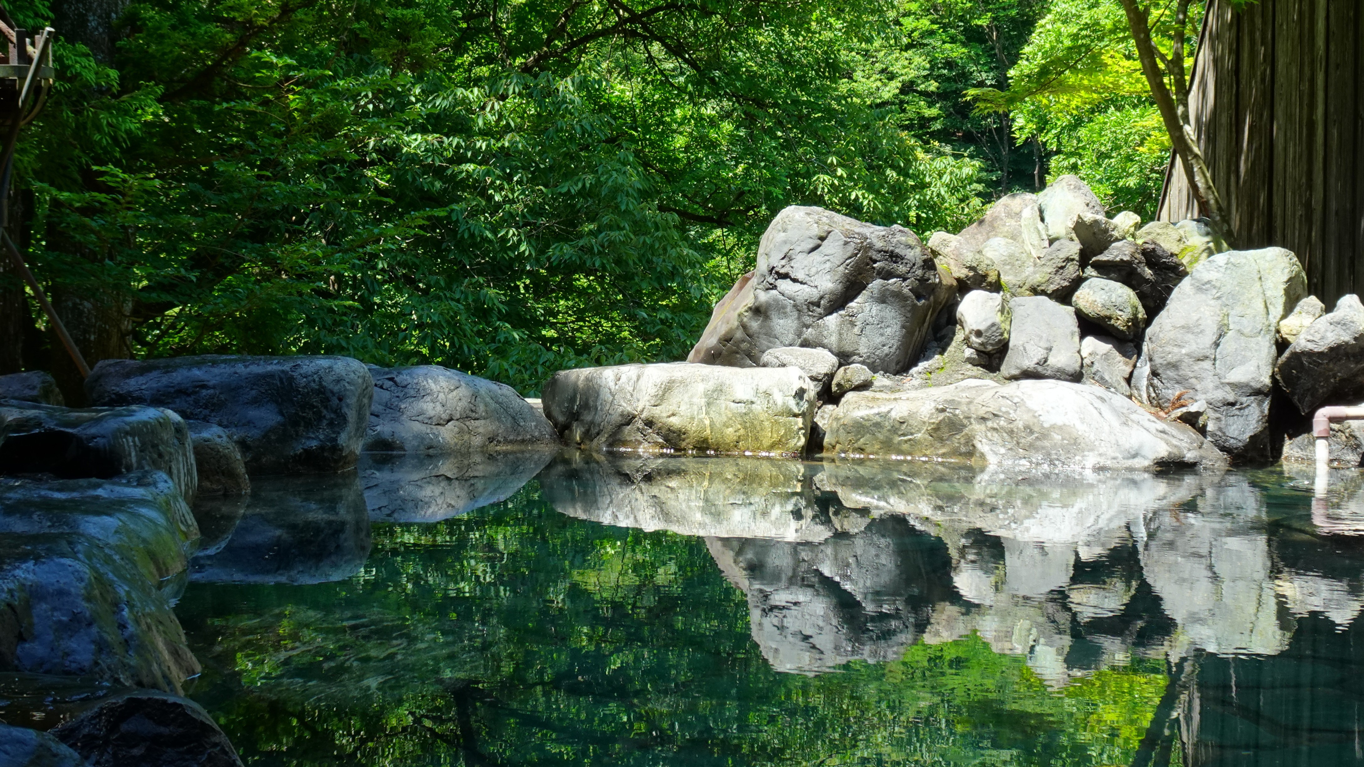 露天風呂【山気の湯（さんきのゆ）】男性