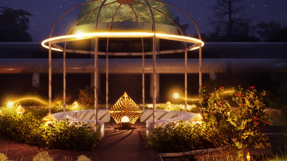 ぐんまフラワーパークプラス　冬のライトアップ