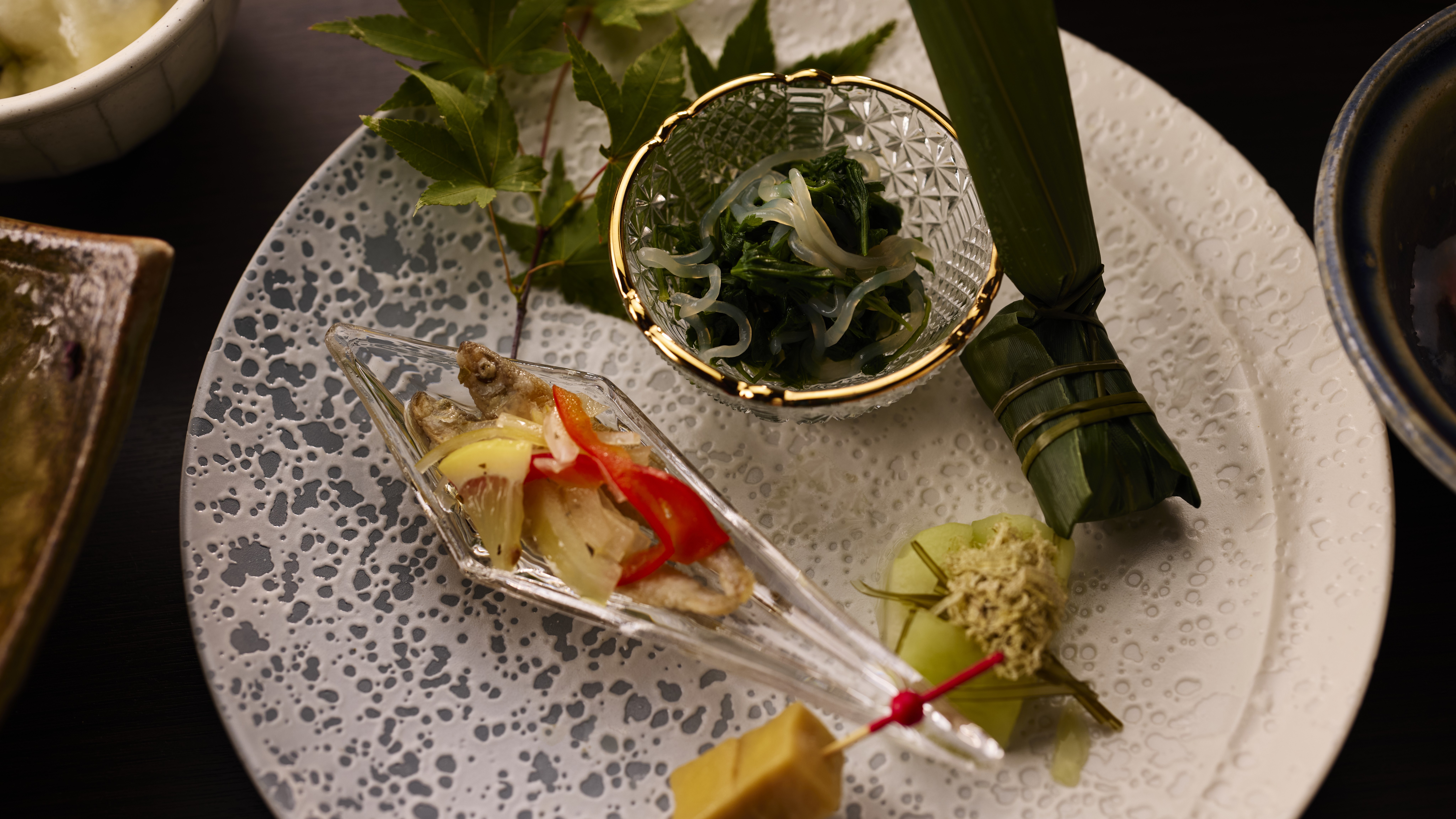 冬の会席料理グレードアップ2025（前菜）