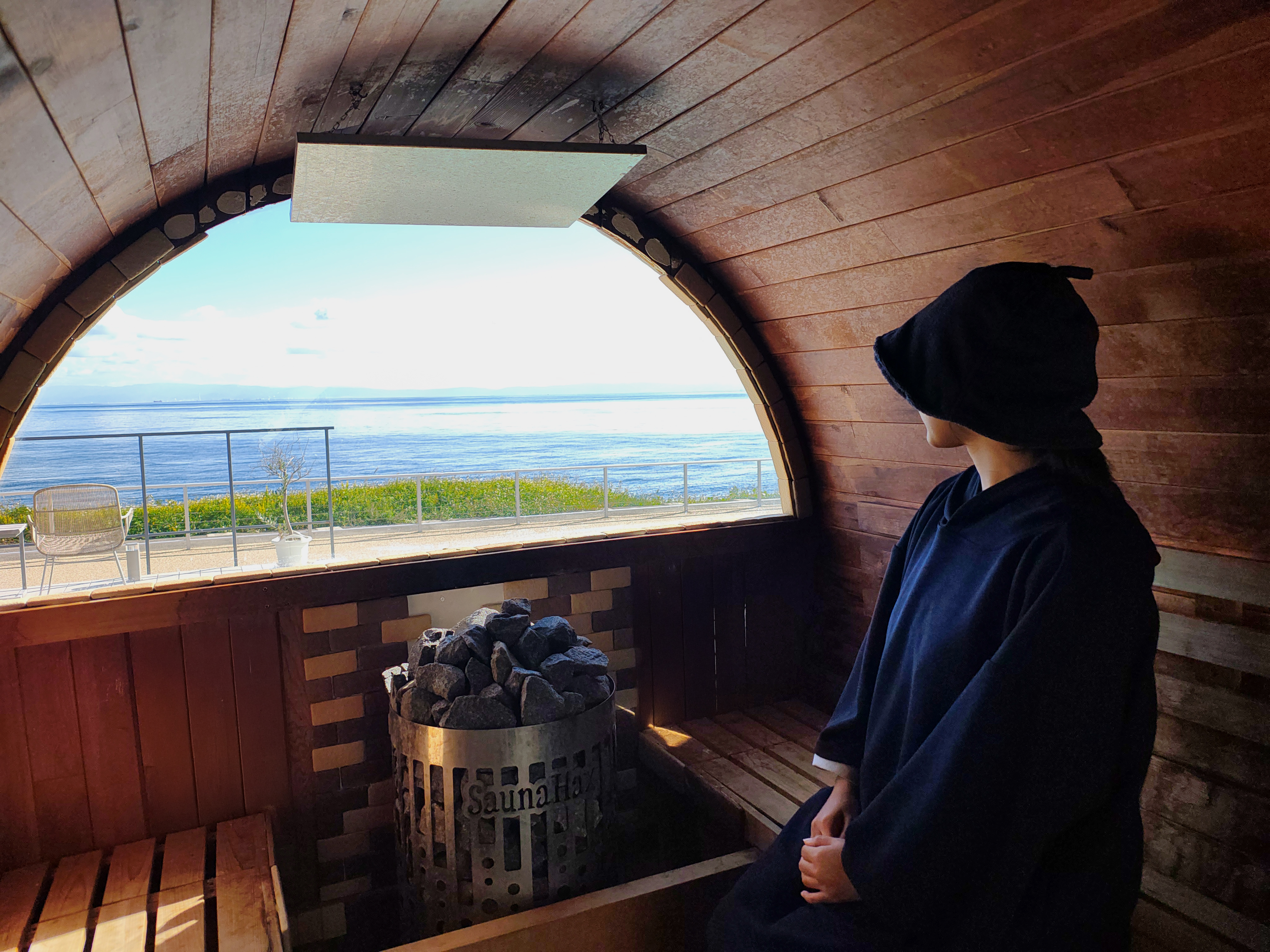 バレルサウナ＆貸出用サウナポンチョ