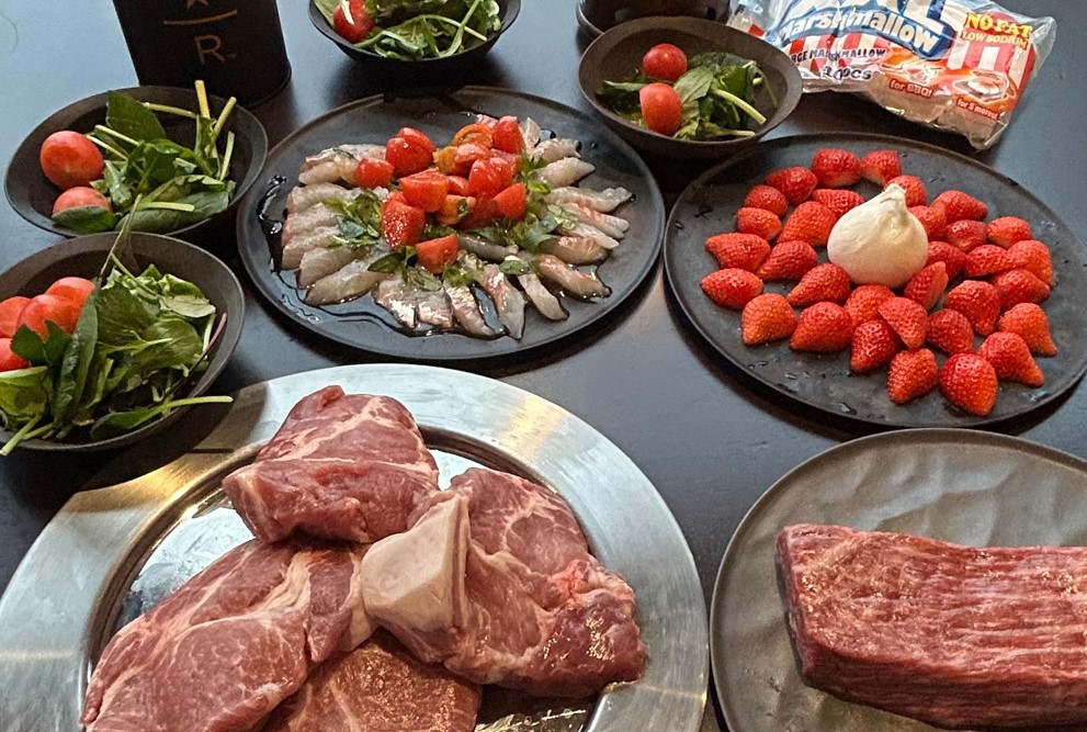 夕食材の一例