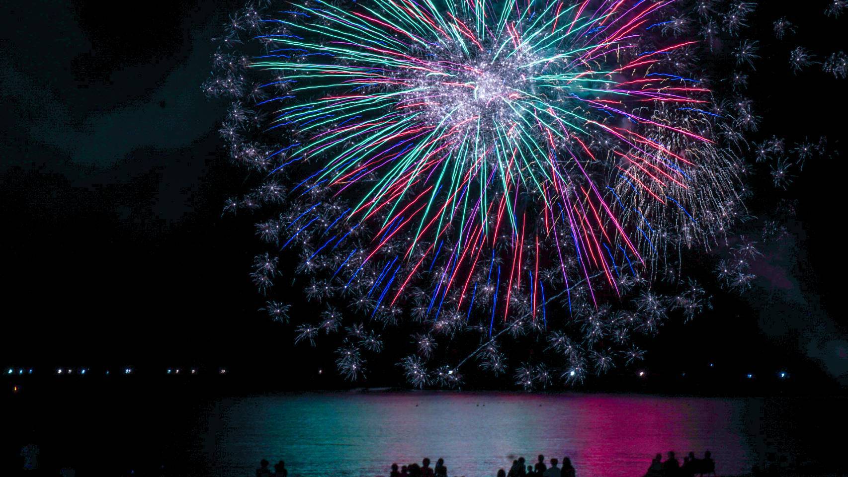 白浜の夏花火④