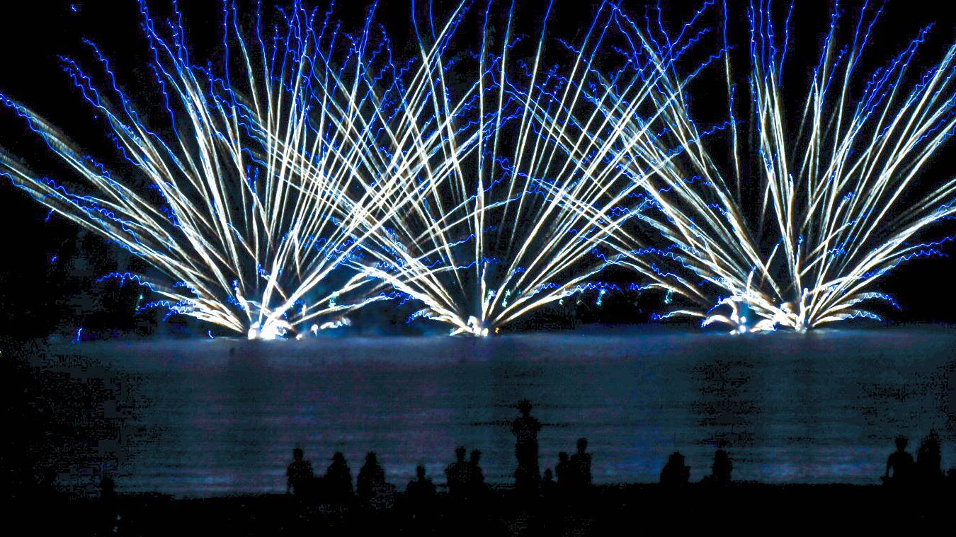 白浜の夏花火③