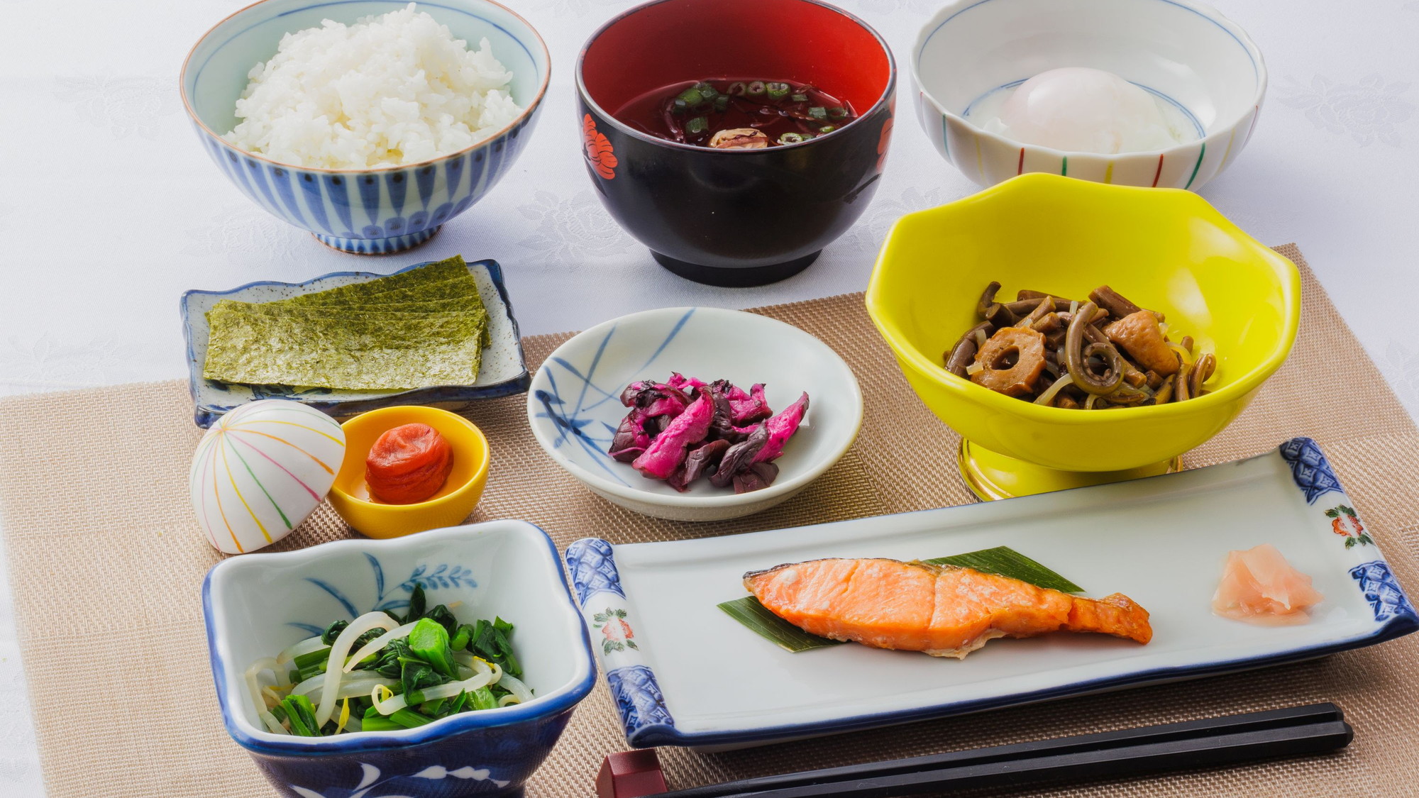 【和朝食】一日の始まりに、ほっとする和のひととき。