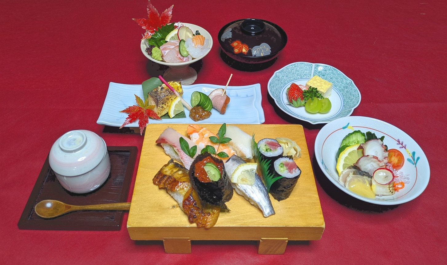 期間限定☆冬の謝恩企画☆彡【蔵INN家紋】古民家、町家で味わうミニ寿司会席プラン〜2食付〜