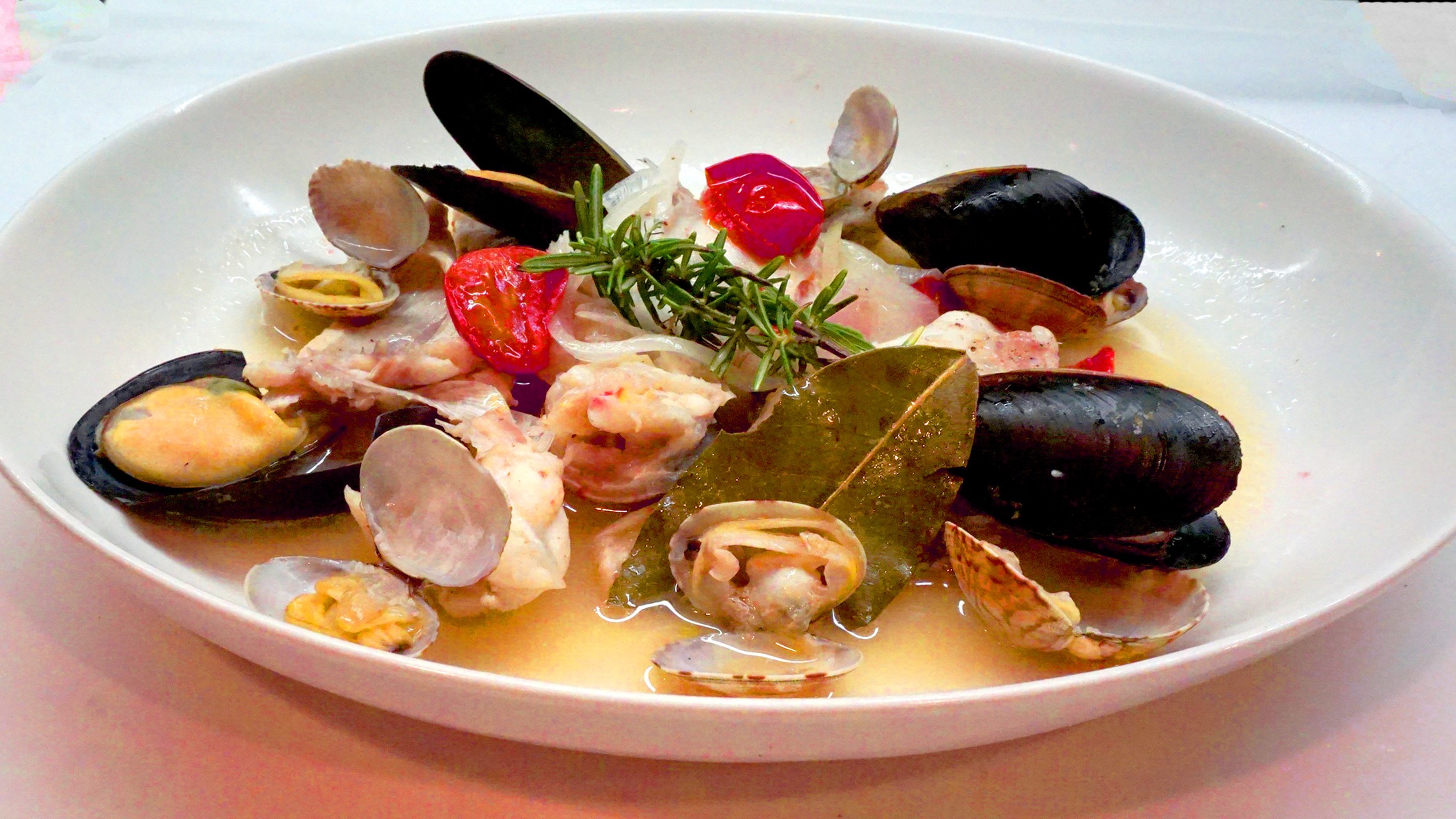 ふぐのアクアパッツア