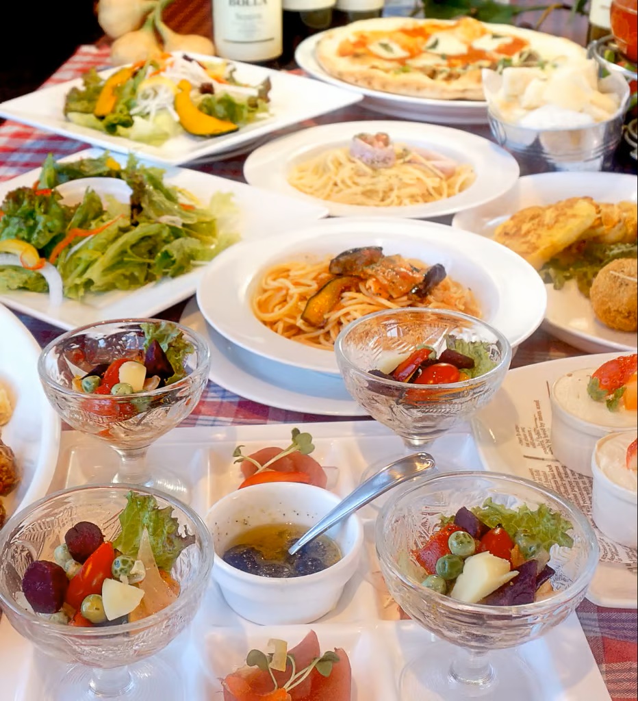 気軽なイタリアントラットリア～ご夕食一例
