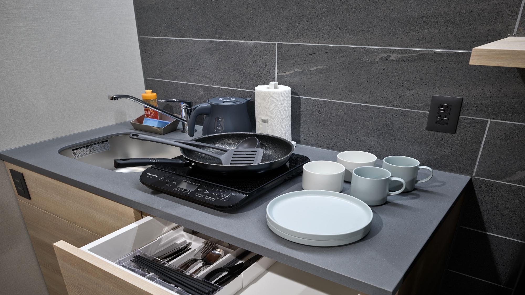 客室キッチン一例