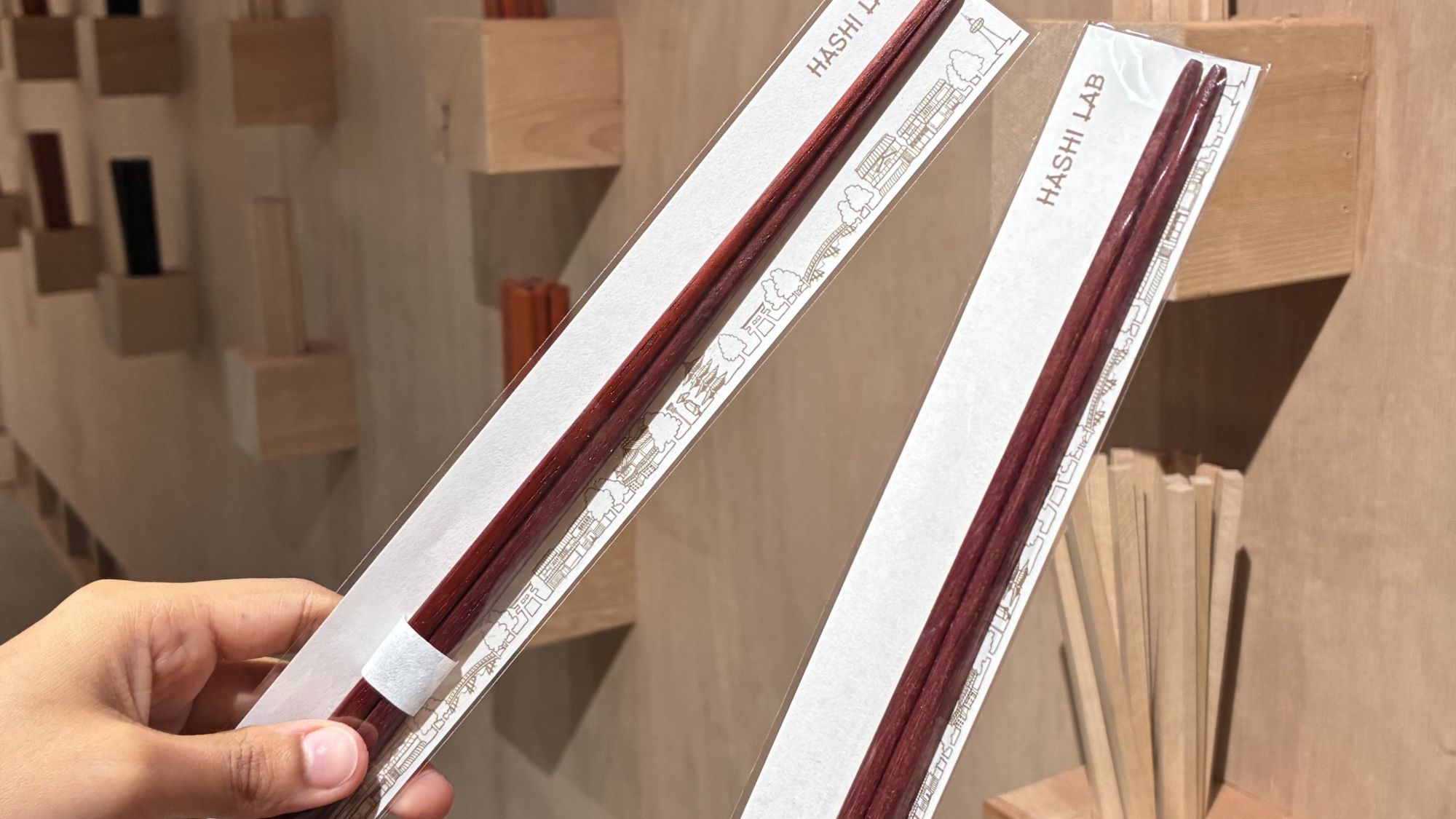 箸作り体験 お箸