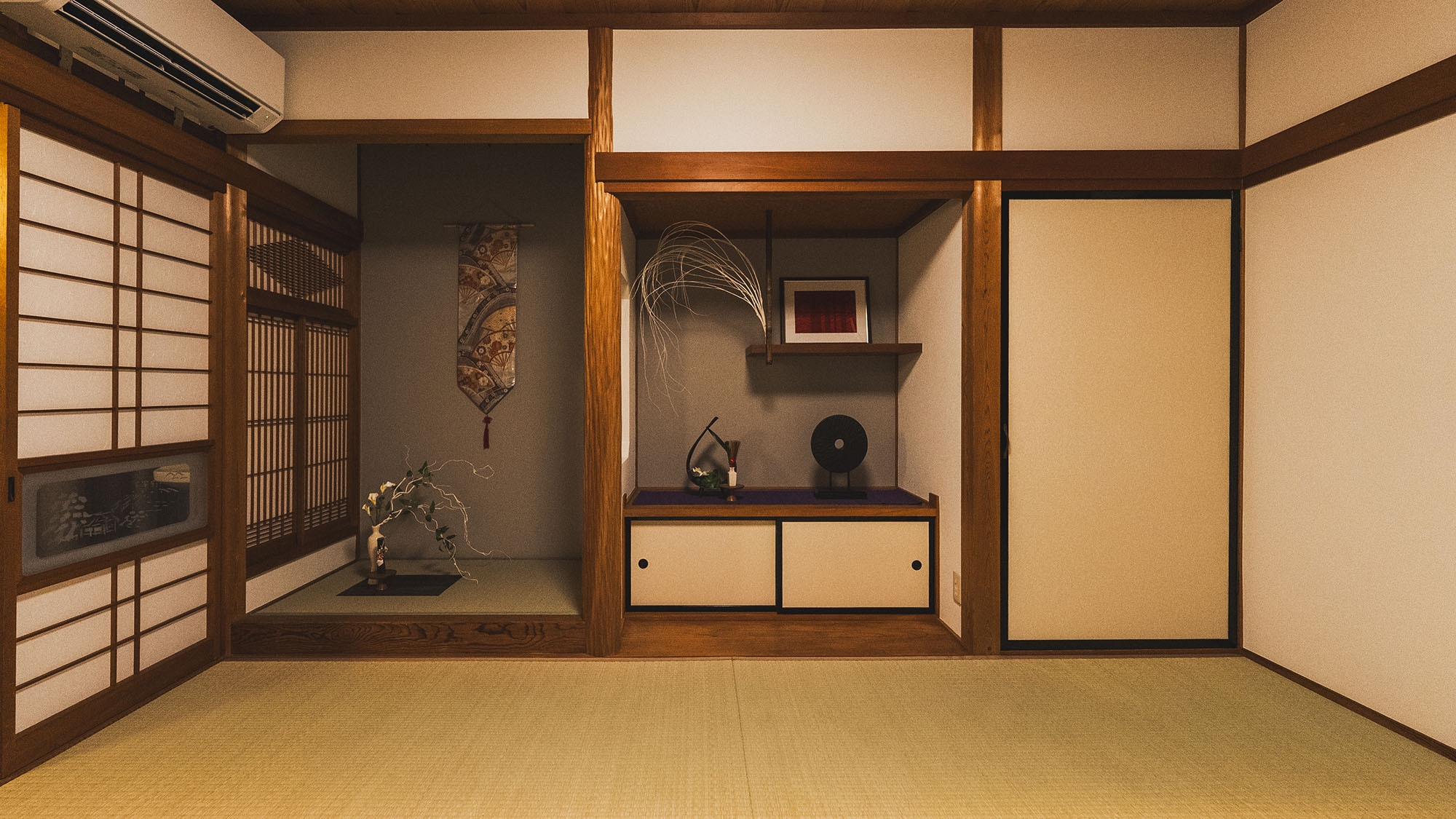 【素泊まり】駅から徒歩約5分！上質な空間と檜風呂でゆったり寛ぐ、完全プライベート空間を満喫