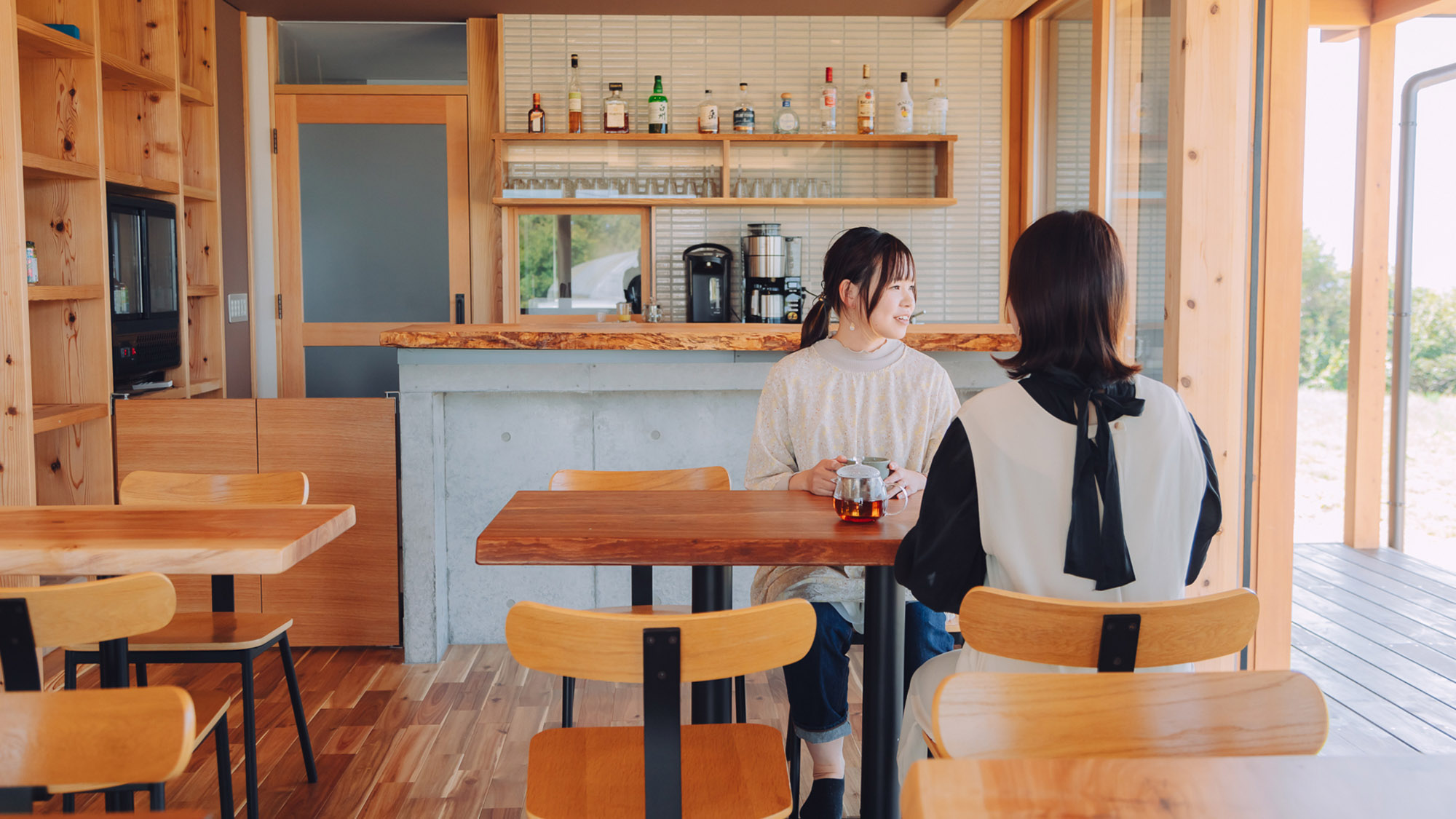 ・【カフェ】カフェのみの利用も可能（事前予約制。ご利用の2日前までにご連絡ください）