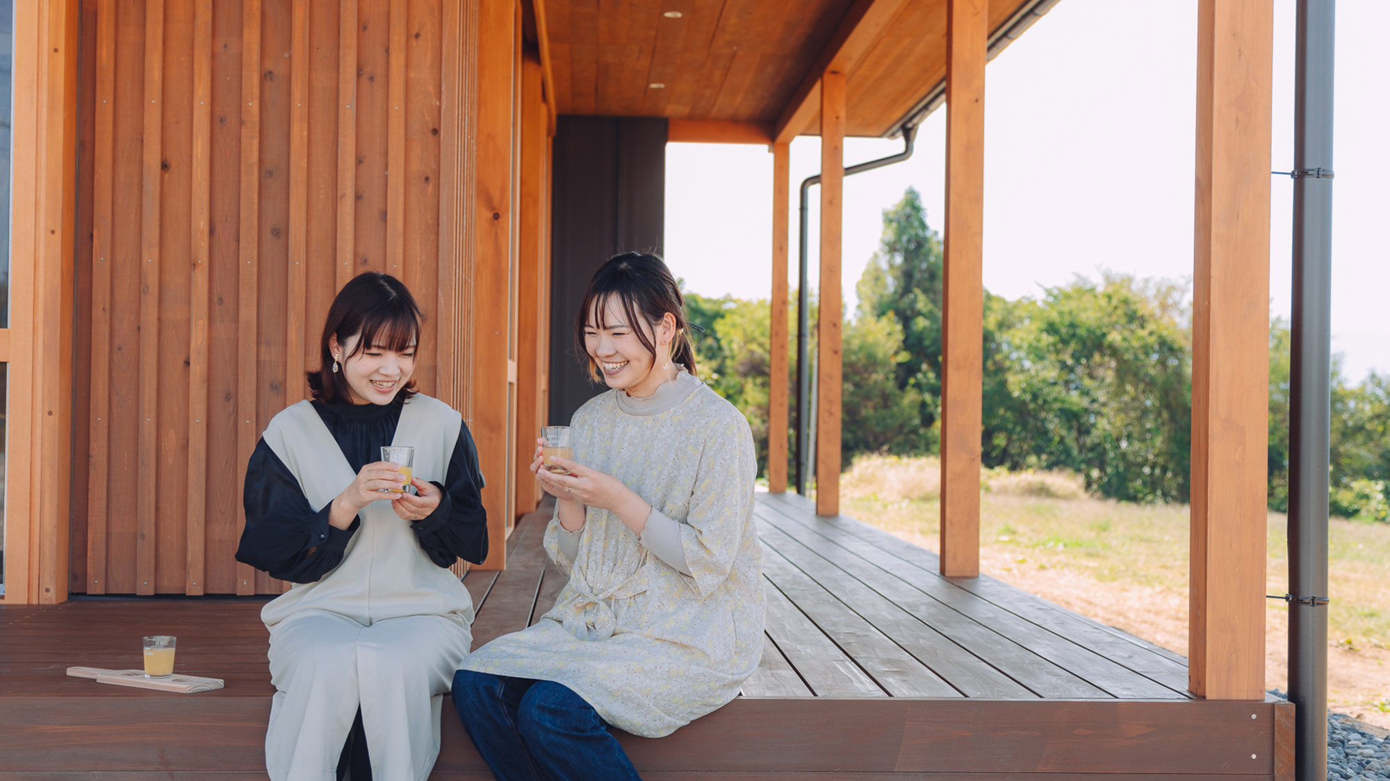 ・【カフェ】お喋りしながらリンゴのお酒シードルの飲み比べはいかがですか？