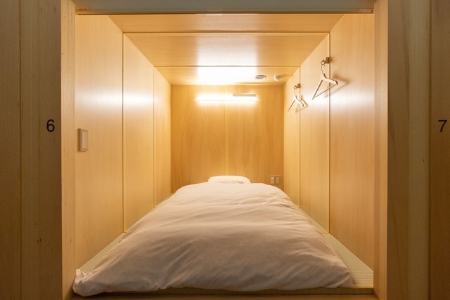 【ドミトリー】素泊まり　16時〜翌朝10時迄　お風呂上がりにそのまま泊まれる！銭湯サウナ付